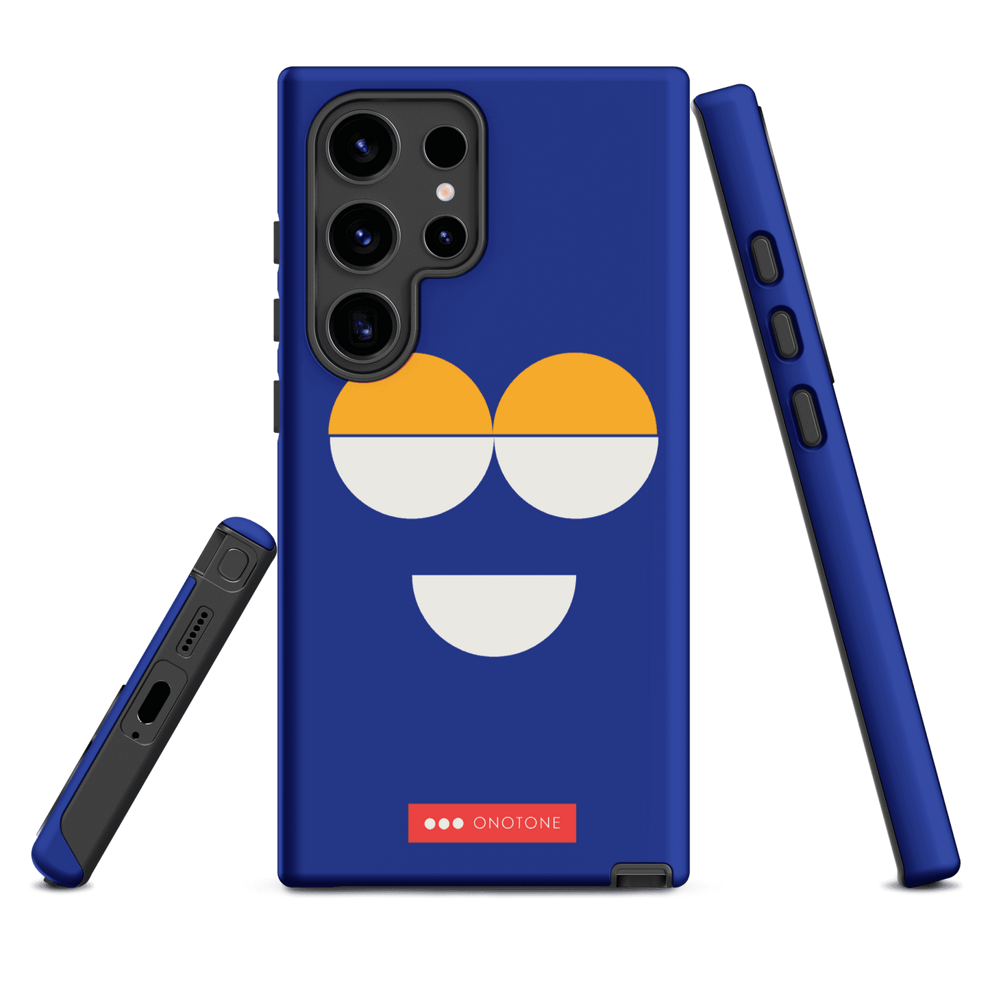 Double Layer Protection Blue Modern Samsung Galaxy Case