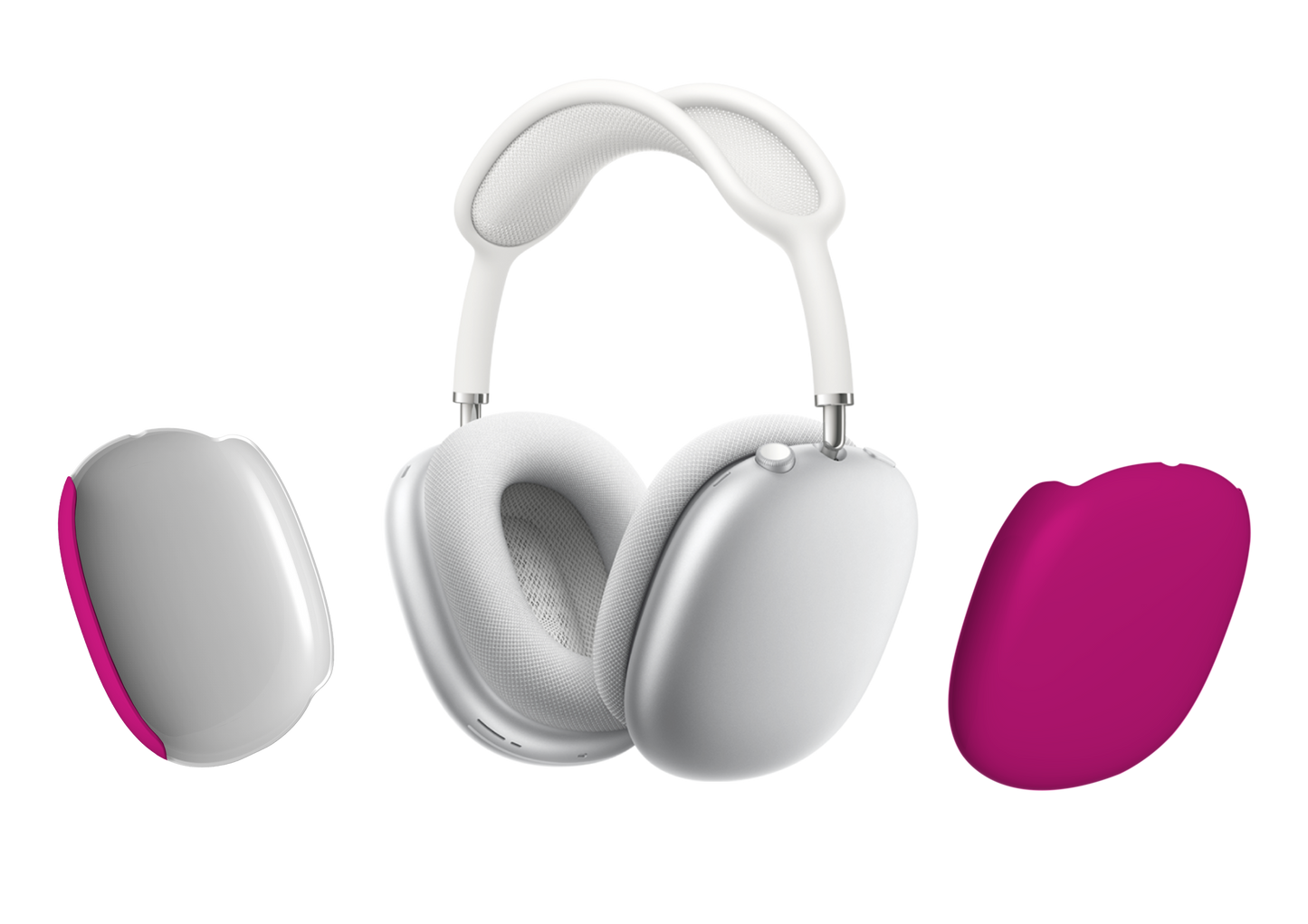 Solid Color pink AirpodMax Case - Pantone® 233
