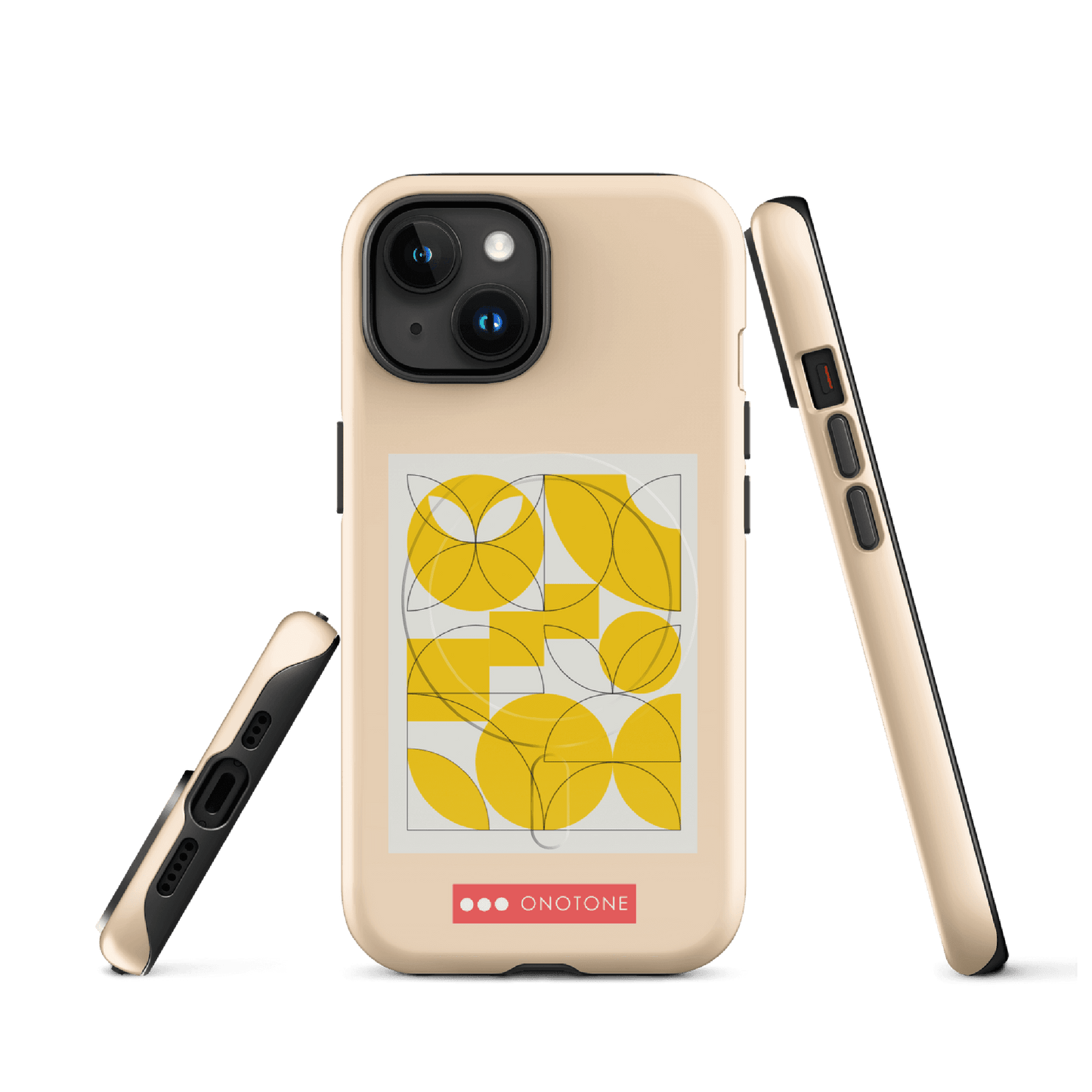 Dual Layer Bauhaus modern iPhone® Case ( MD-3073)