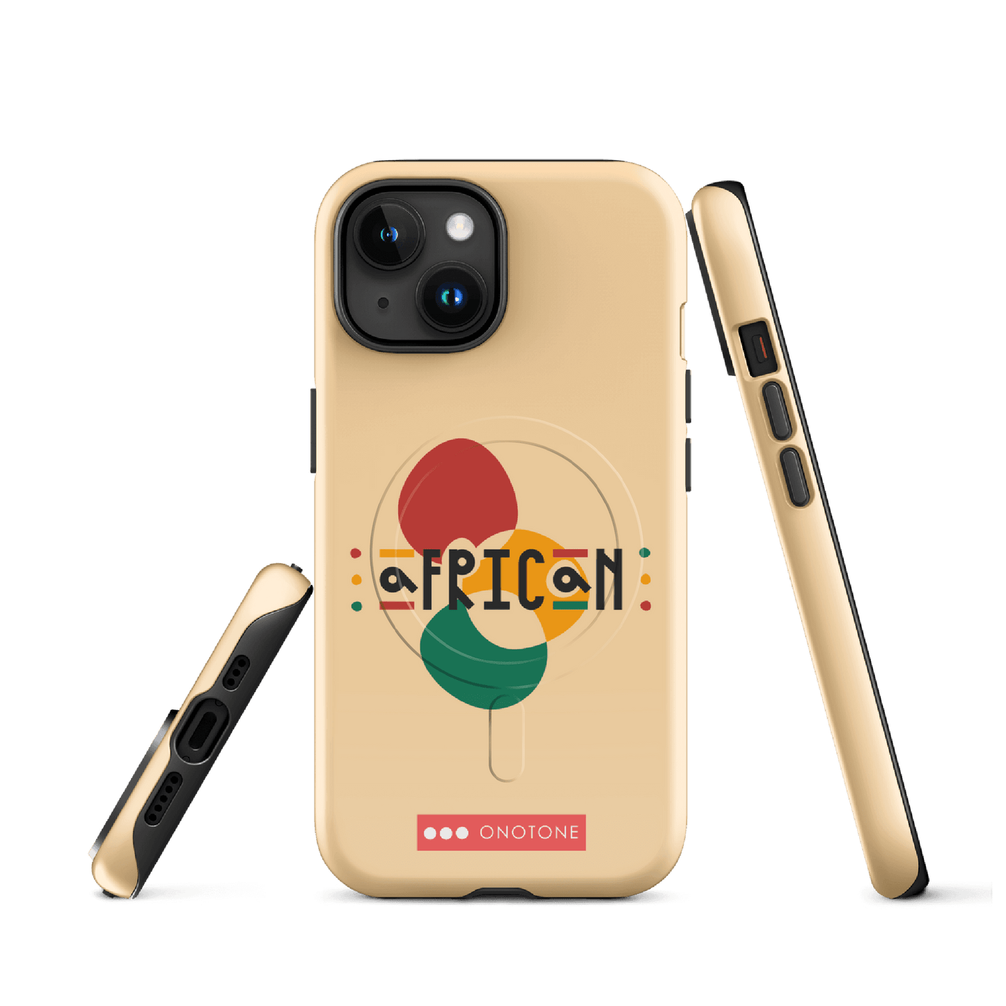 Dual Layer africa modern iPhone® Case ( MD-2233)