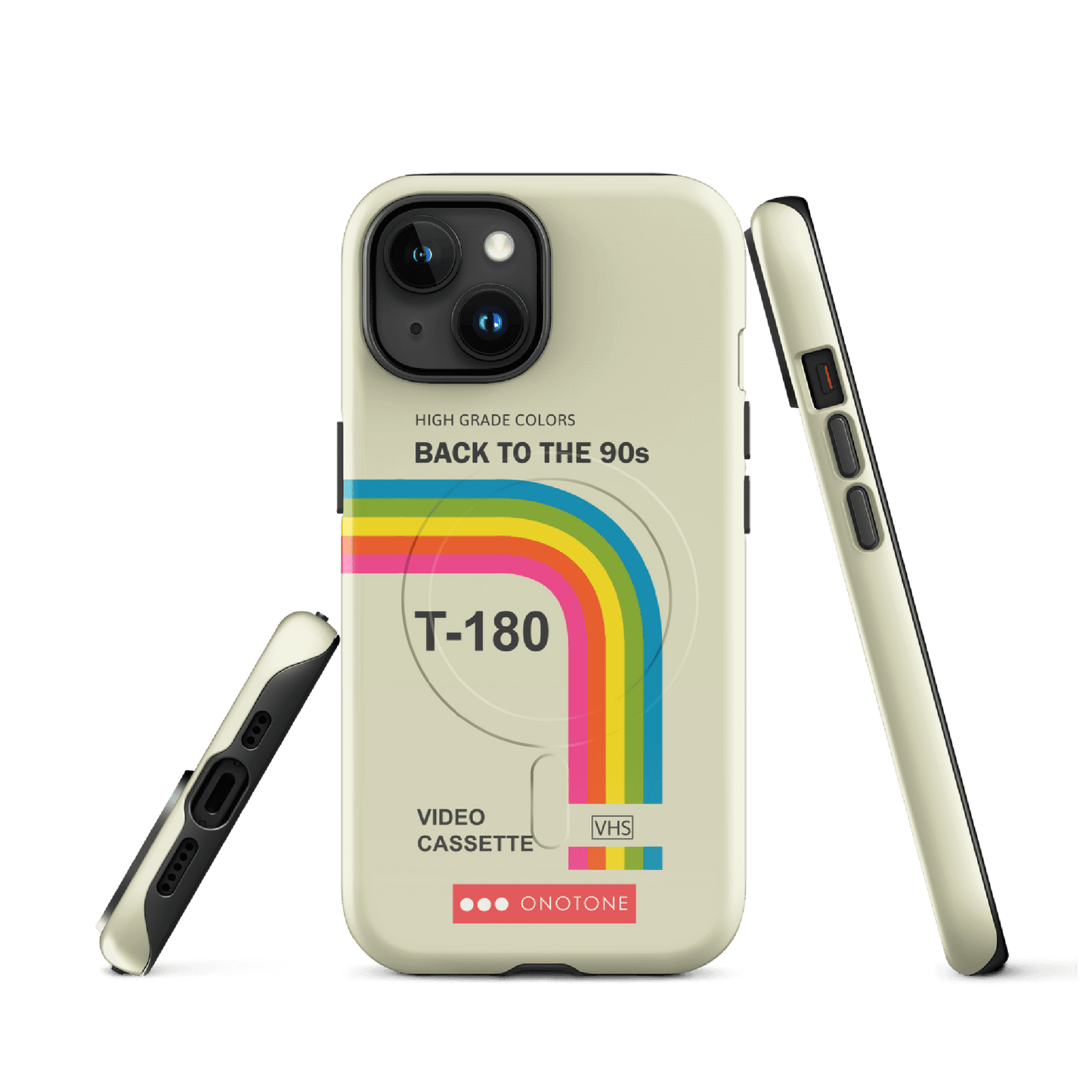 Dual Layer back to 90s VHS modern iPhone® Case ( MD-1281)