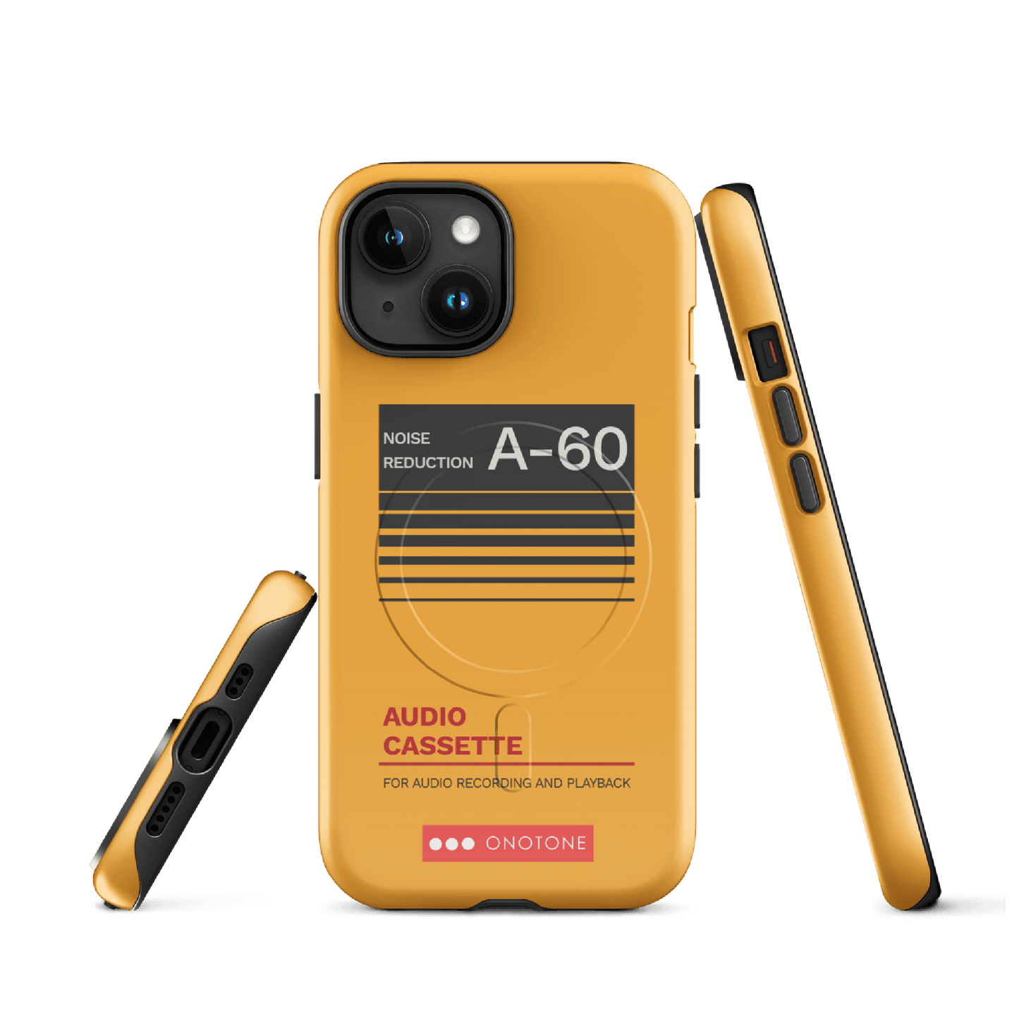 Dual Layer audio casette modern iPhone® Case ( MD-1225)
