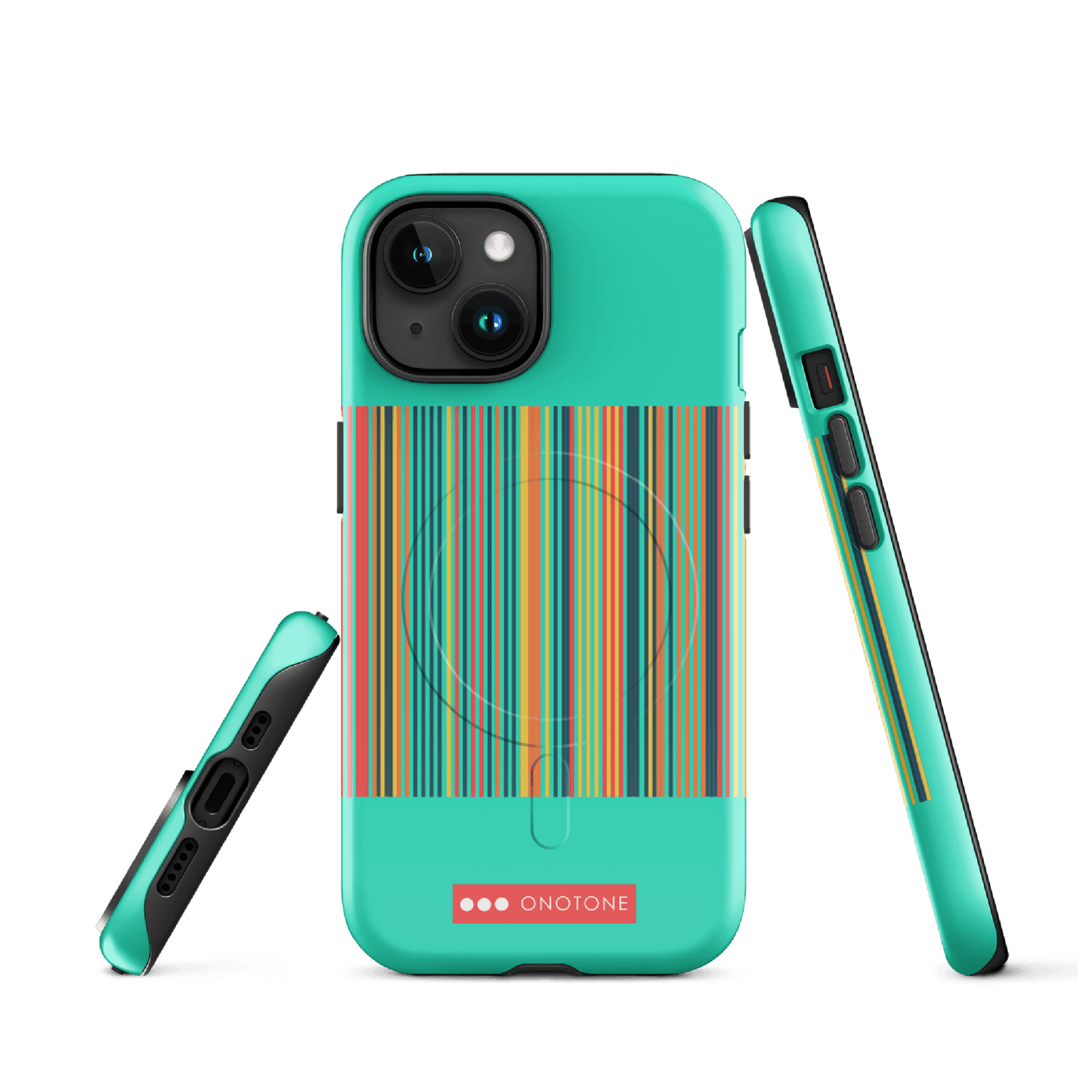 Dual Layer green modern iPhone® Case ( MD-1169)
