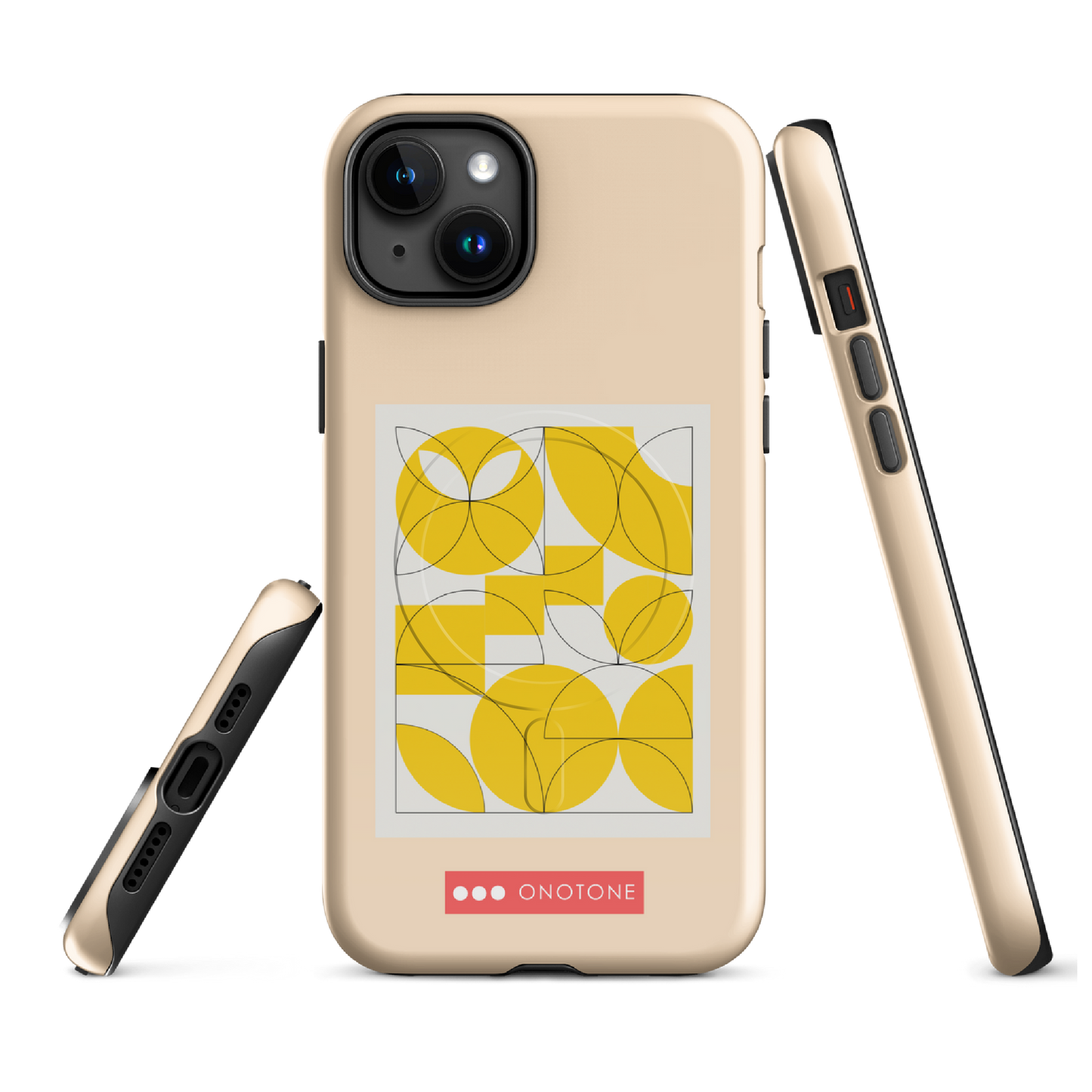 Dual Layer Bauhaus modern iPhone® Case ( MD-3073)