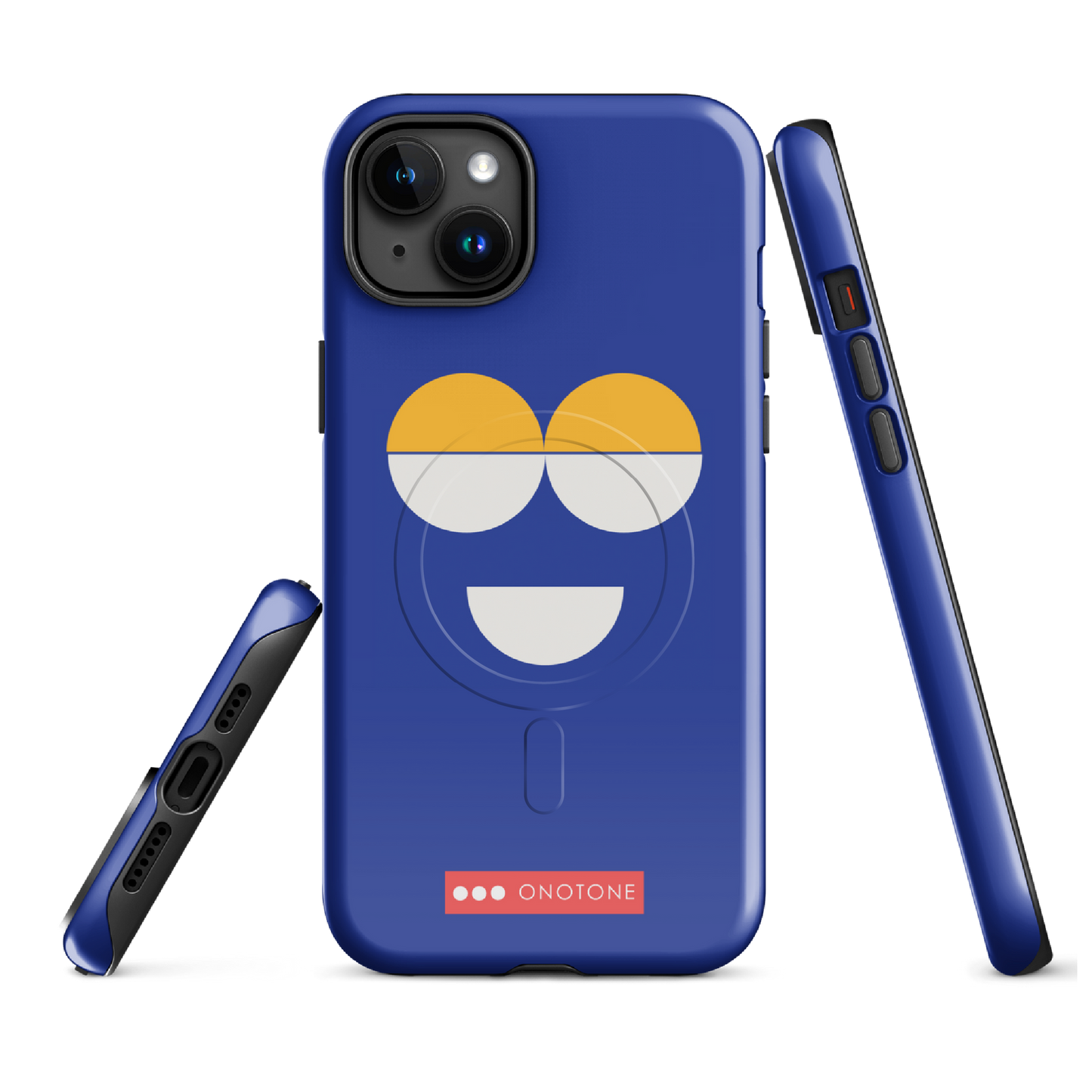 Dual Layer blue modern iPhone® Case ( MD-2961)