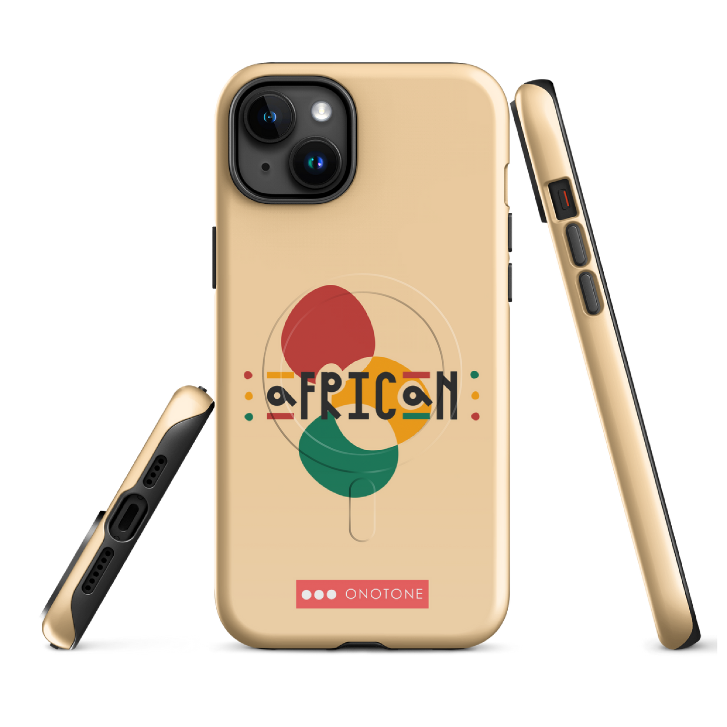 Dual Layer africa modern iPhone® Case ( MD-2233)