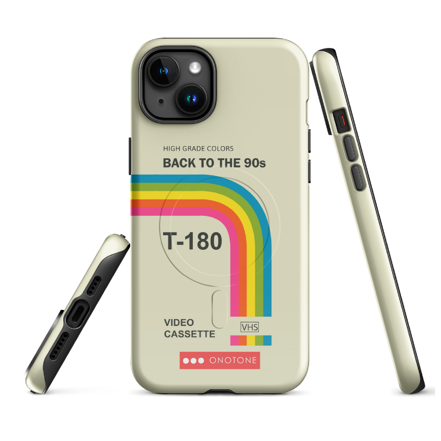 Dual Layer back to 90s VHS modern iPhone® Case ( MD-1281)