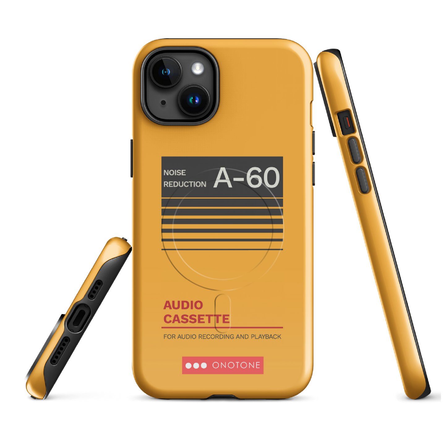 Dual Layer audio casette modern iPhone® Case ( MD-1225)