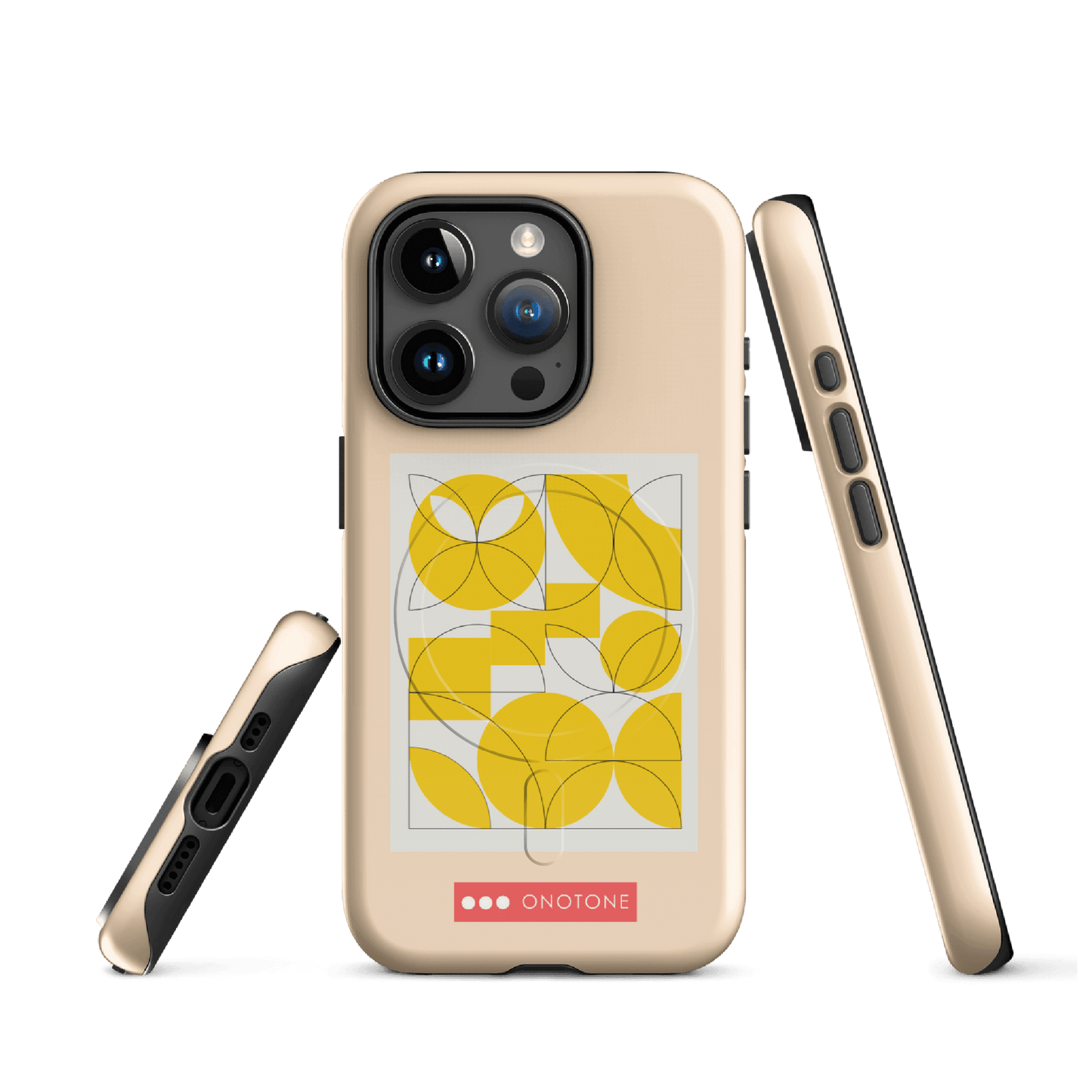 Dual Layer Bauhaus modern iPhone® Case ( MD-3073)