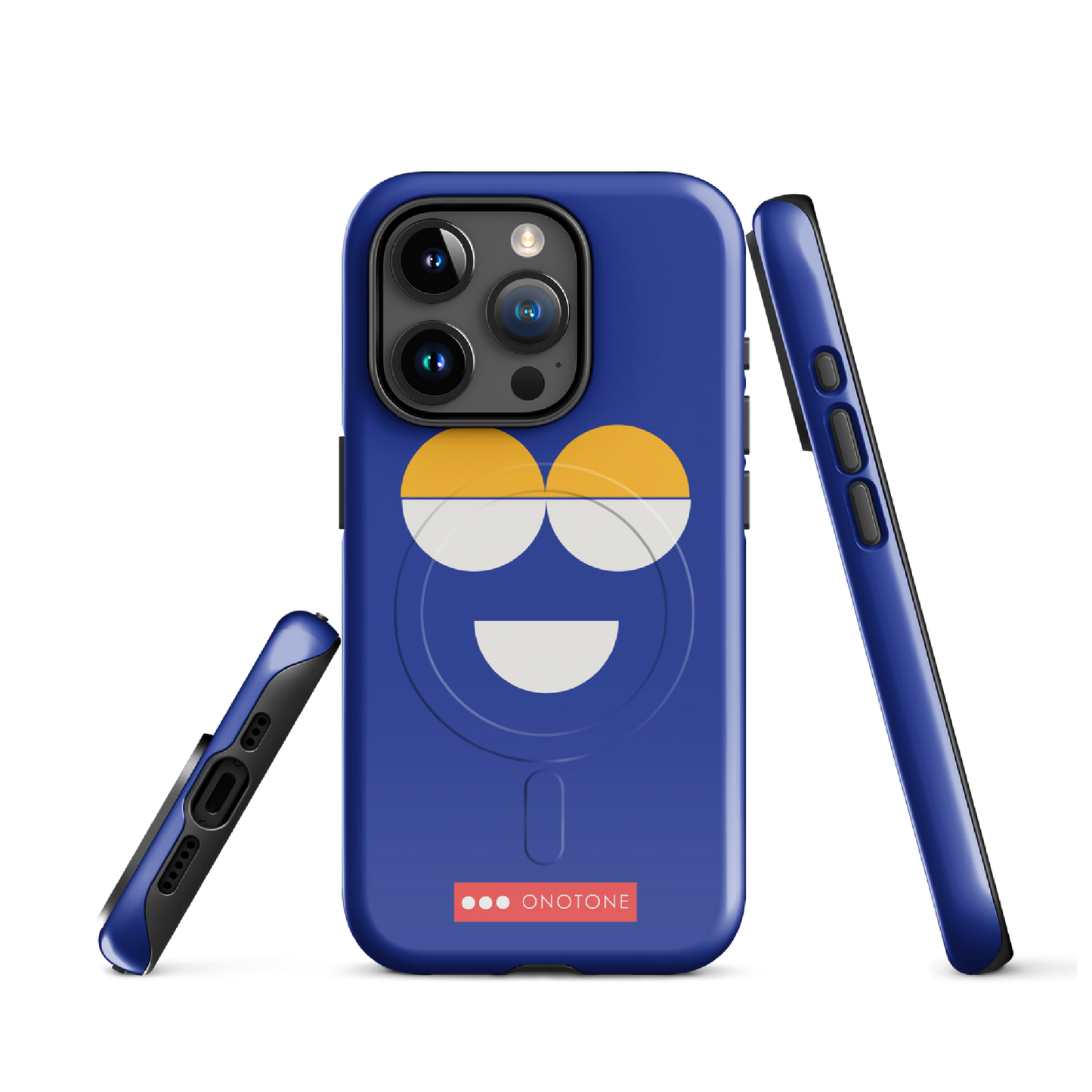 Dual Layer blue modern iPhone® Case ( MD-2961)