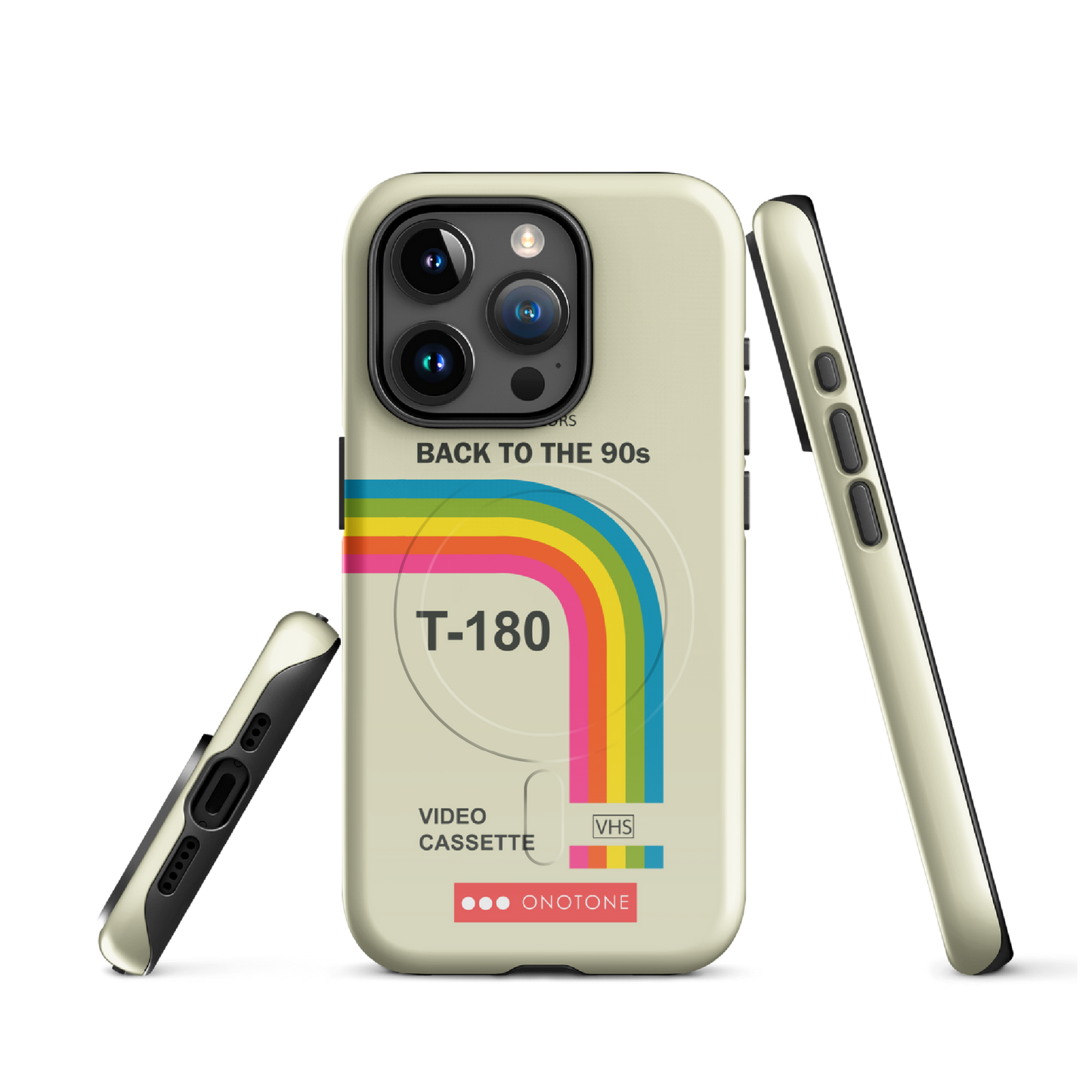 Dual Layer back to 90s VHS modern iPhone® Case ( MD-1281)