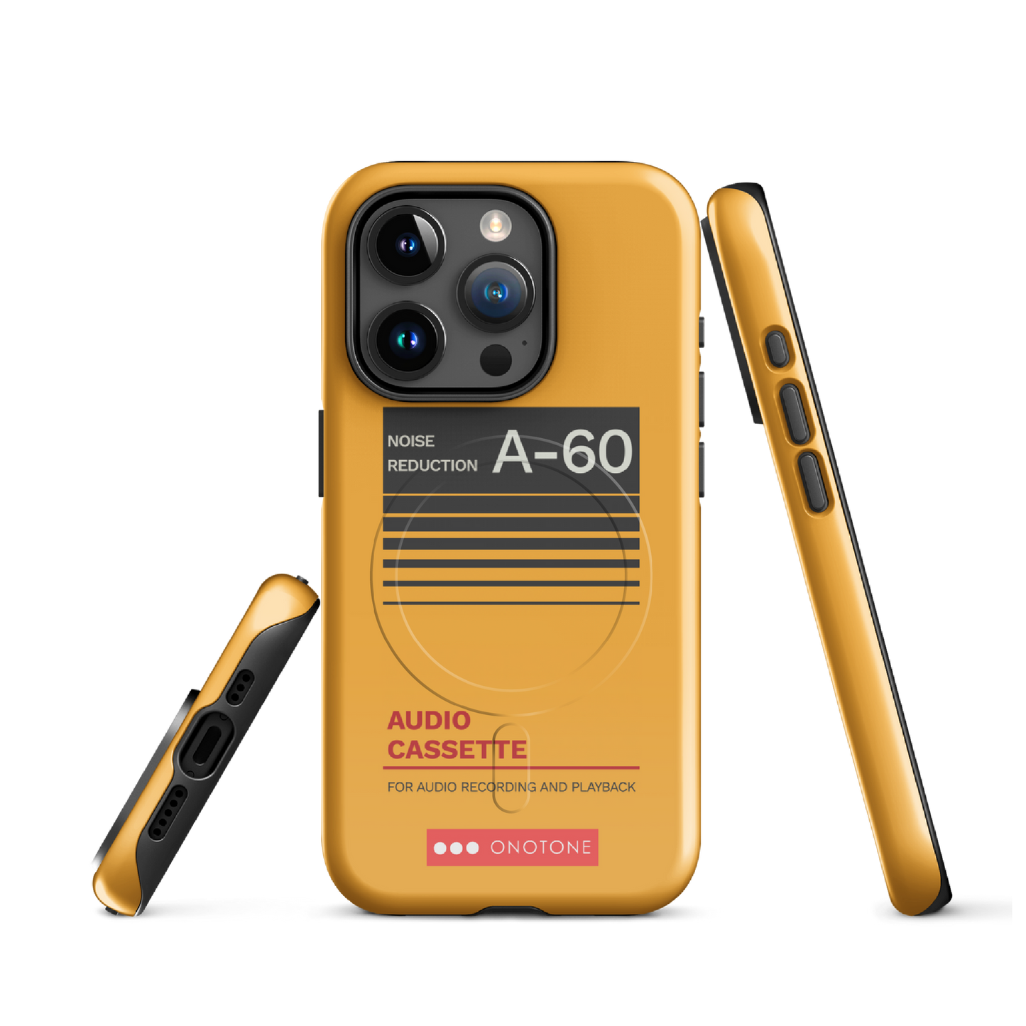 Dual Layer audio casette modern iPhone® Case ( MD-1225)
