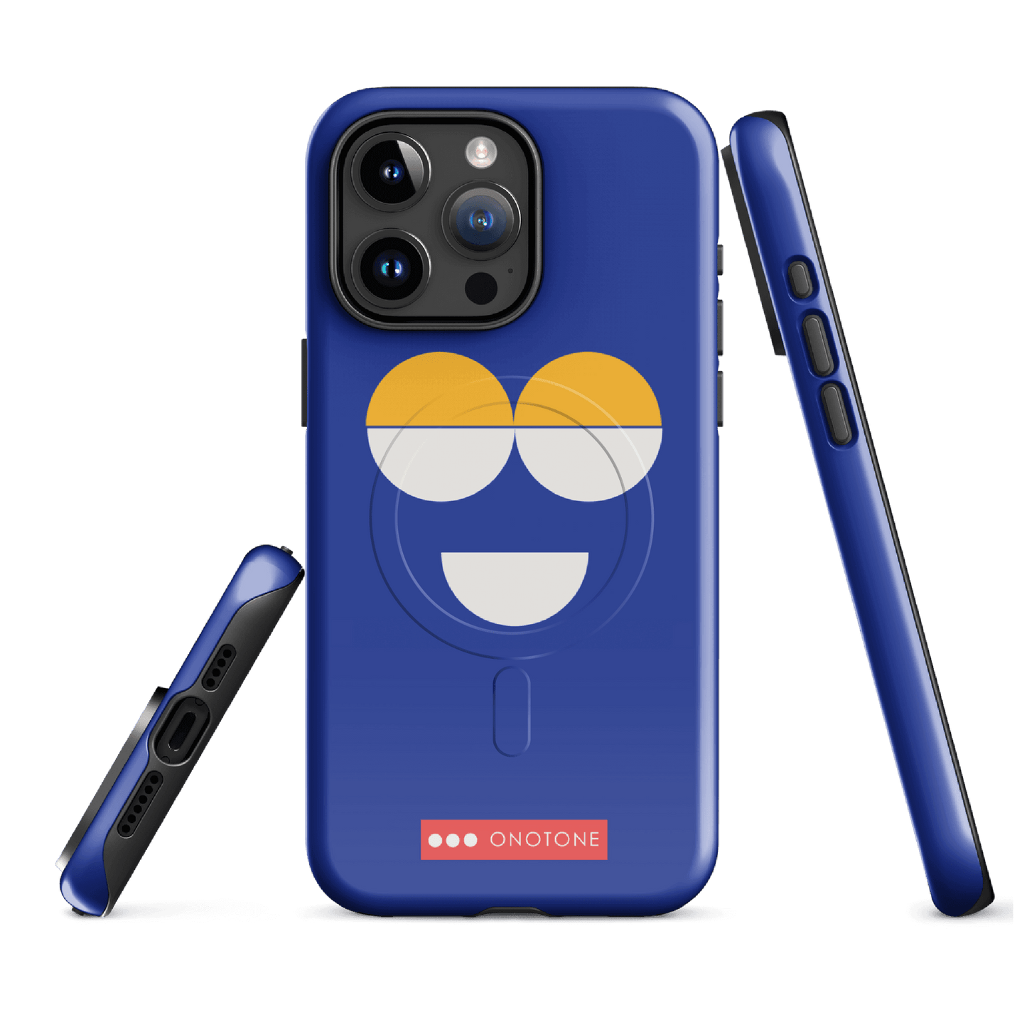 Dual Layer blue modern iPhone® Case ( MD-2961)