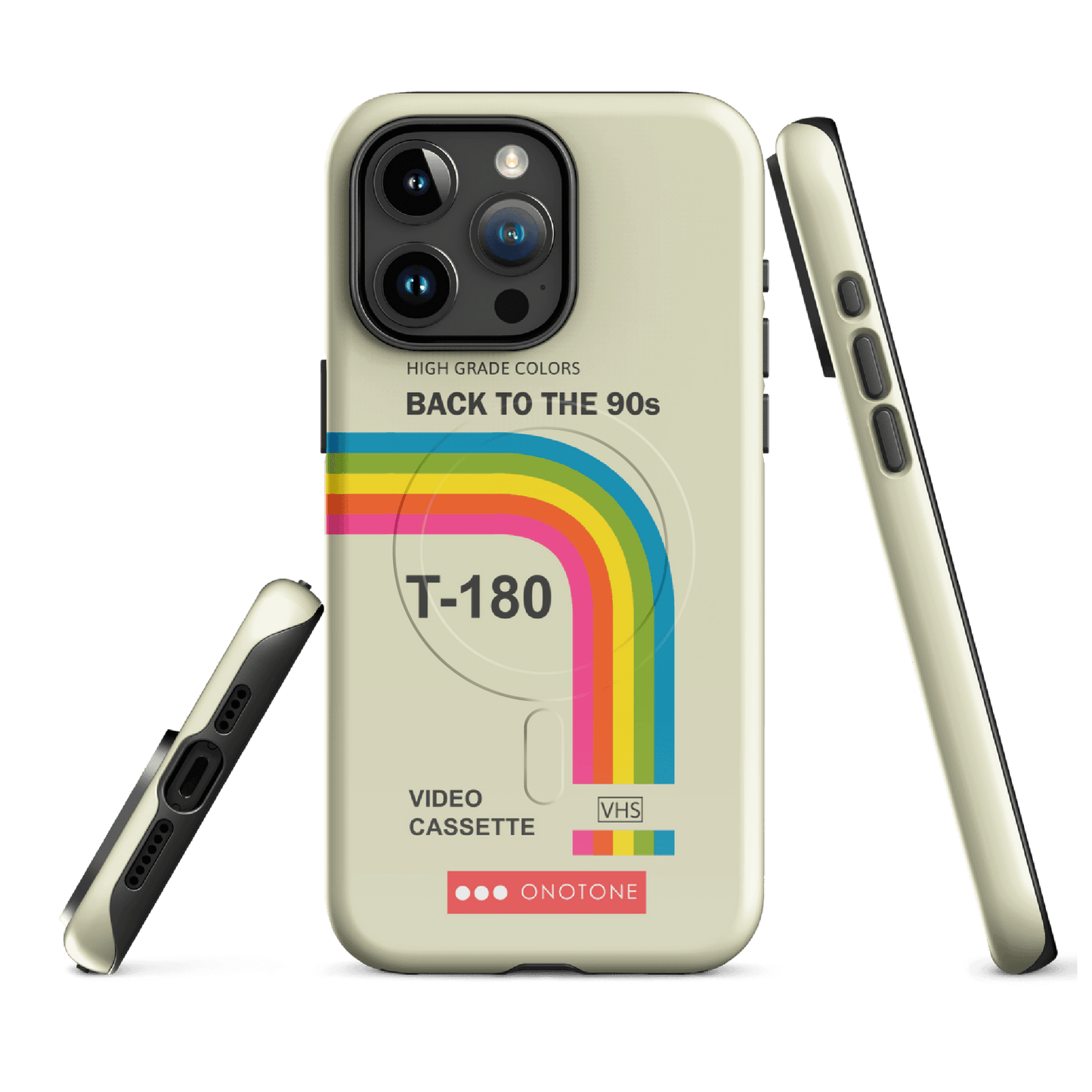 Dual Layer back to 90s VHS modern iPhone® Case ( MD-1281)