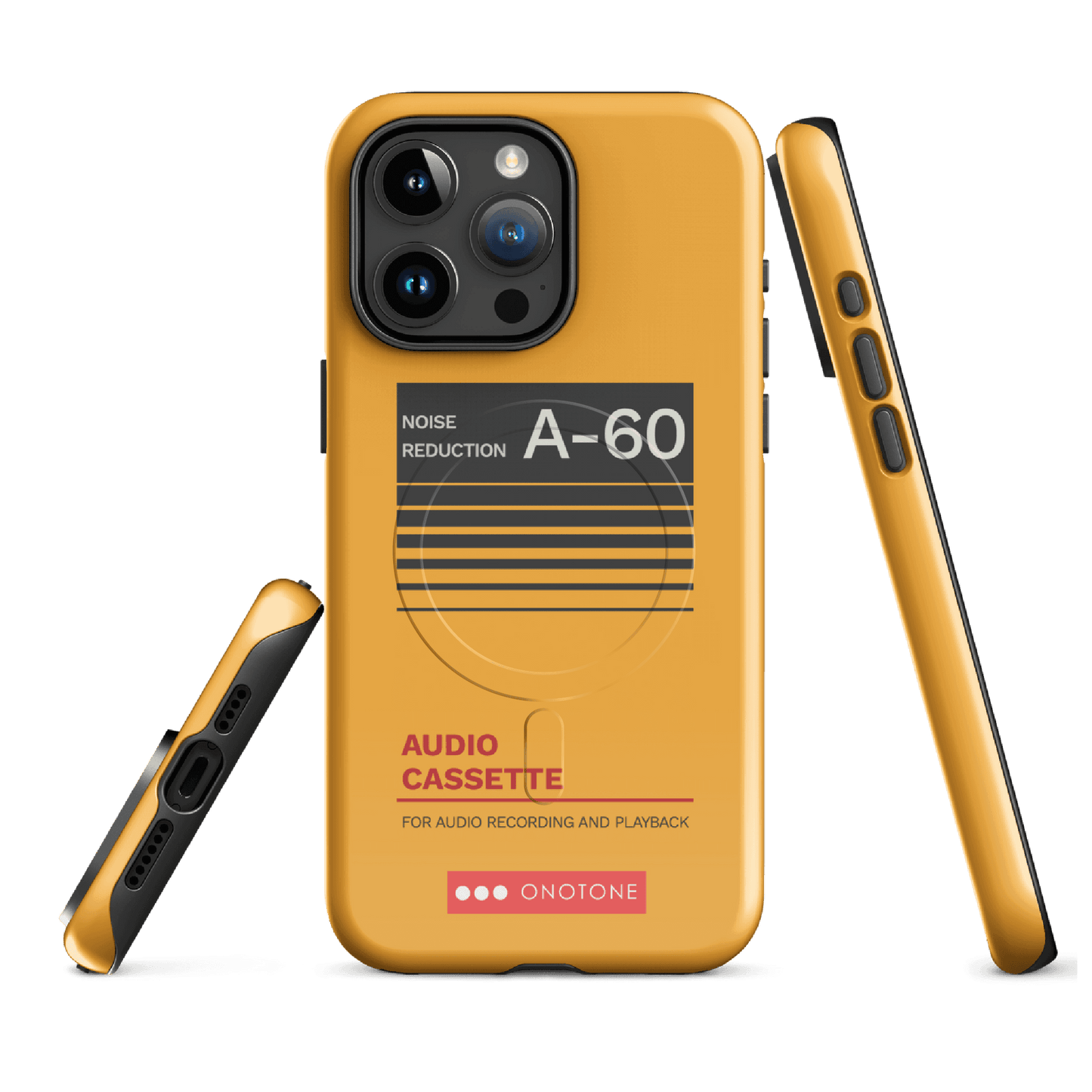Dual Layer audio casette modern iPhone® Case ( MD-1225)