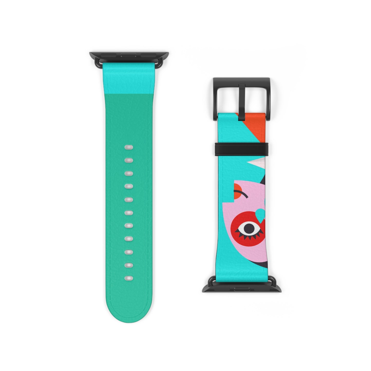 BLUE & GREEN APPLE® WATCH BAND