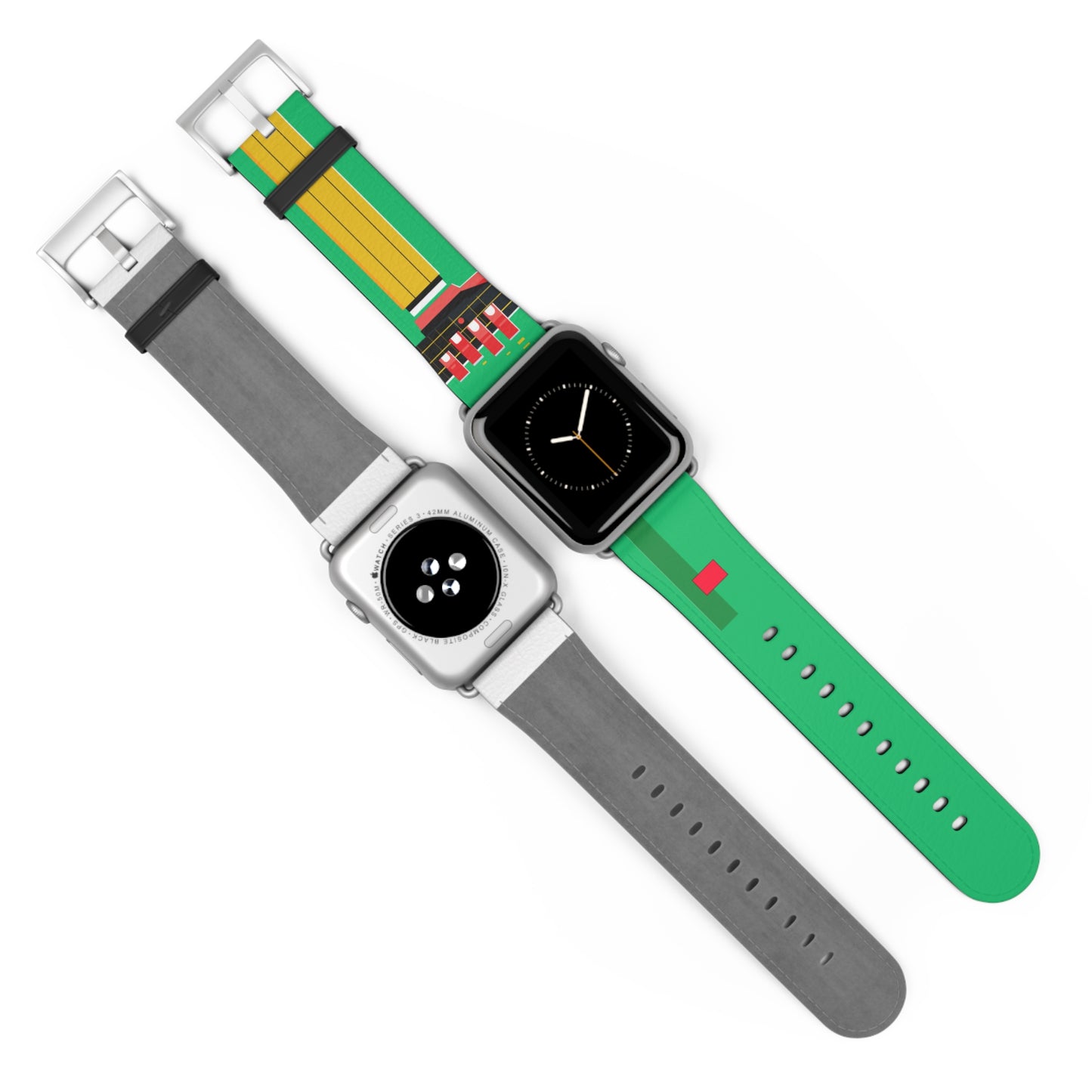 GREEN MODERN LINES  APPLE® WATCH BAND