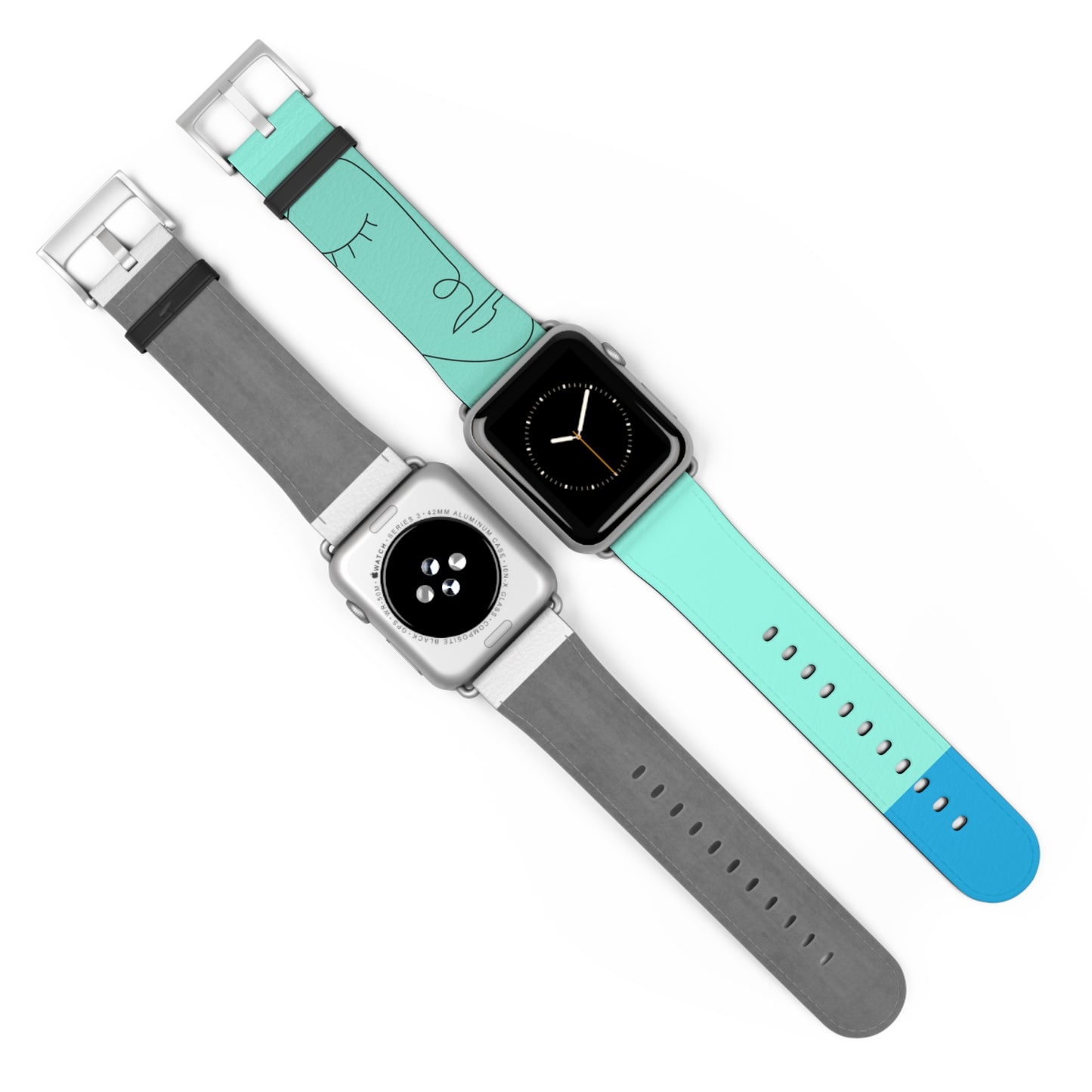 BLUE MODERN APPLE® WATCH BAND