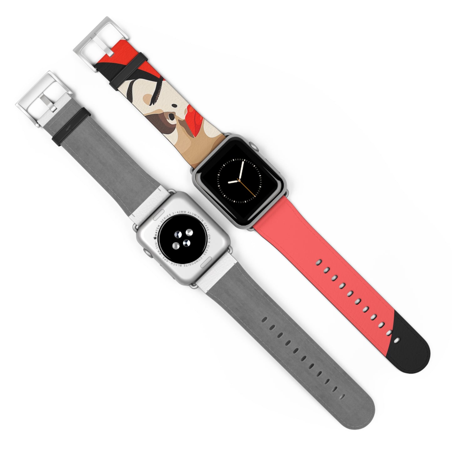 MODERN APPLE® WATCH BAND - ORANGE