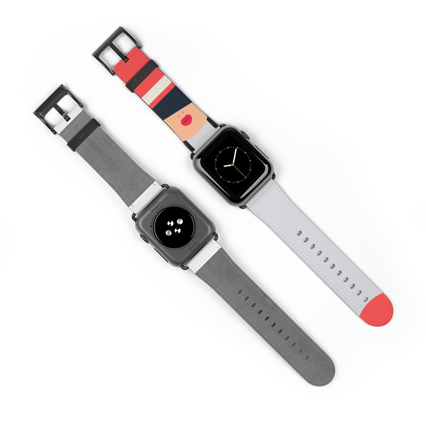 GRAY APPLE® WATCH BAND