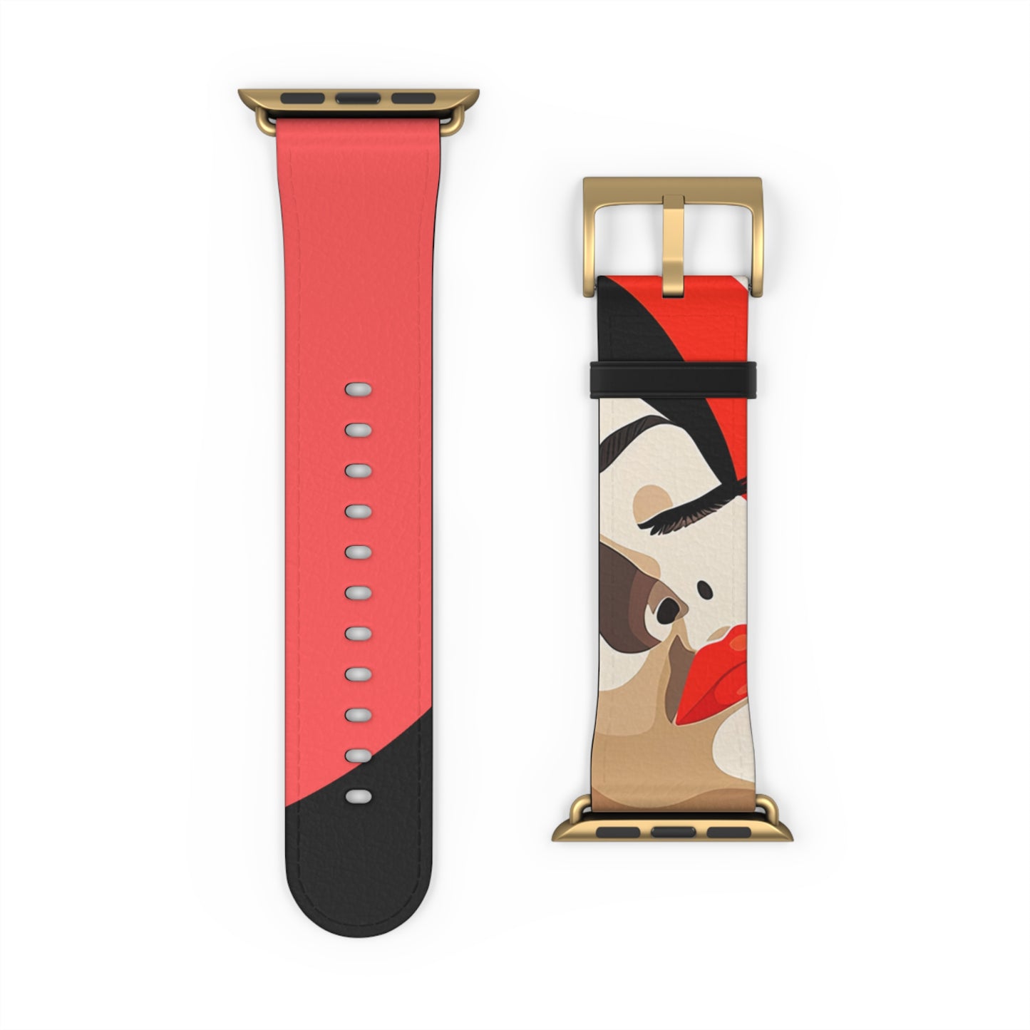 MODERN APPLE® WATCH BAND - ORANGE