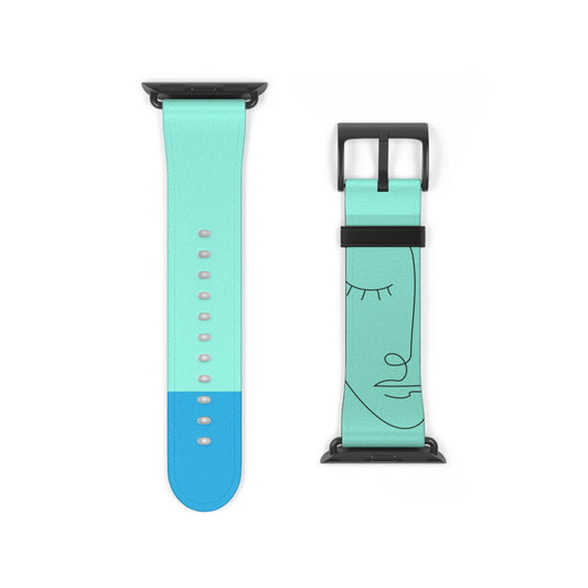 BLUE MODERN APPLE® WATCH BAND