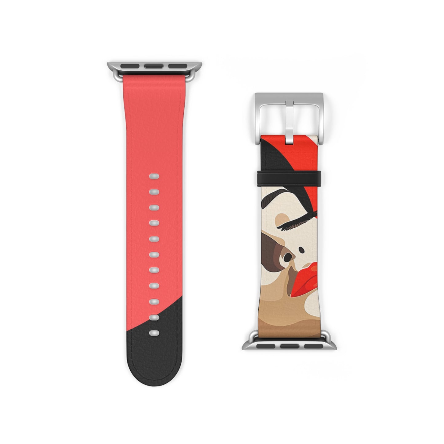 MODERN APPLE® WATCH BAND - ORANGE