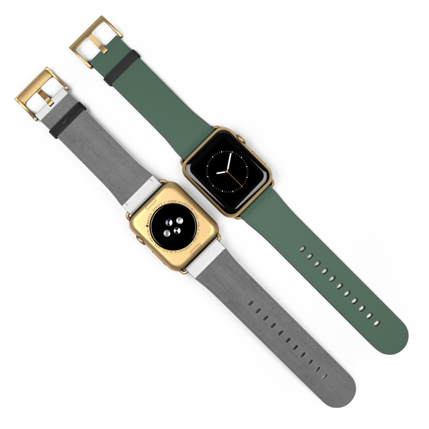 HUNTER GREEN APPLE® WATCH BAND- PANTONE® 357