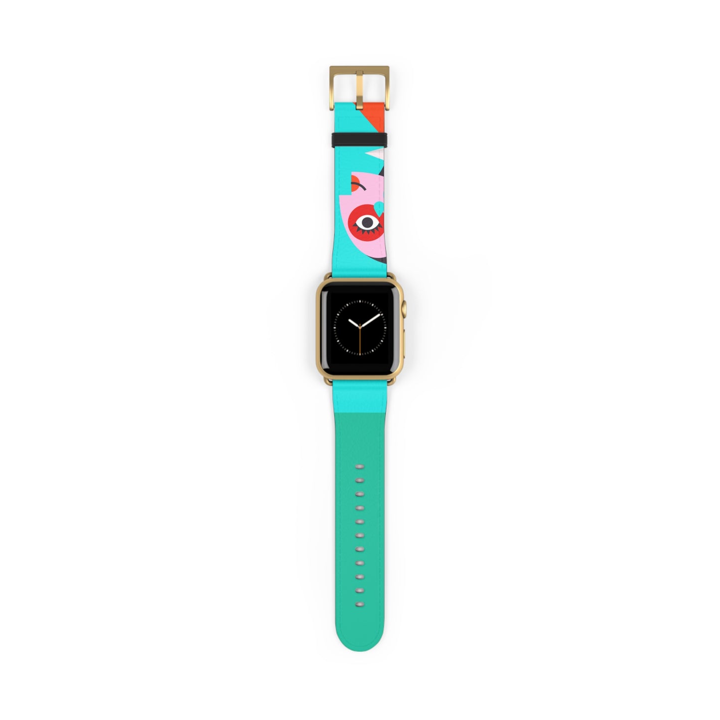 BLUE & GREEN APPLE® WATCH BAND