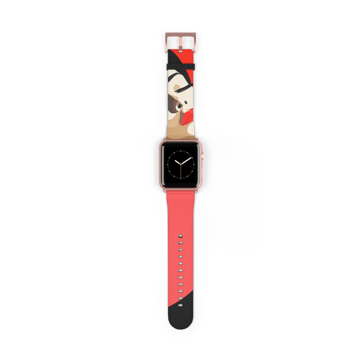 MODERN APPLE® WATCH BAND - ORANGE