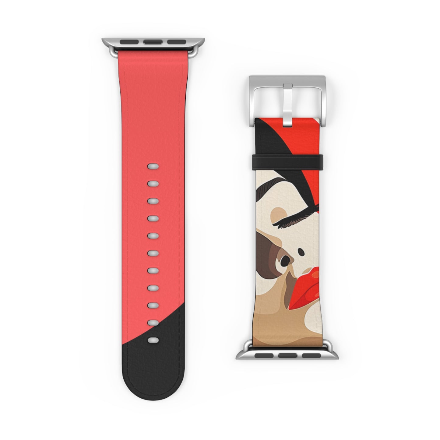 MODERN APPLE® WATCH BAND - ORANGE