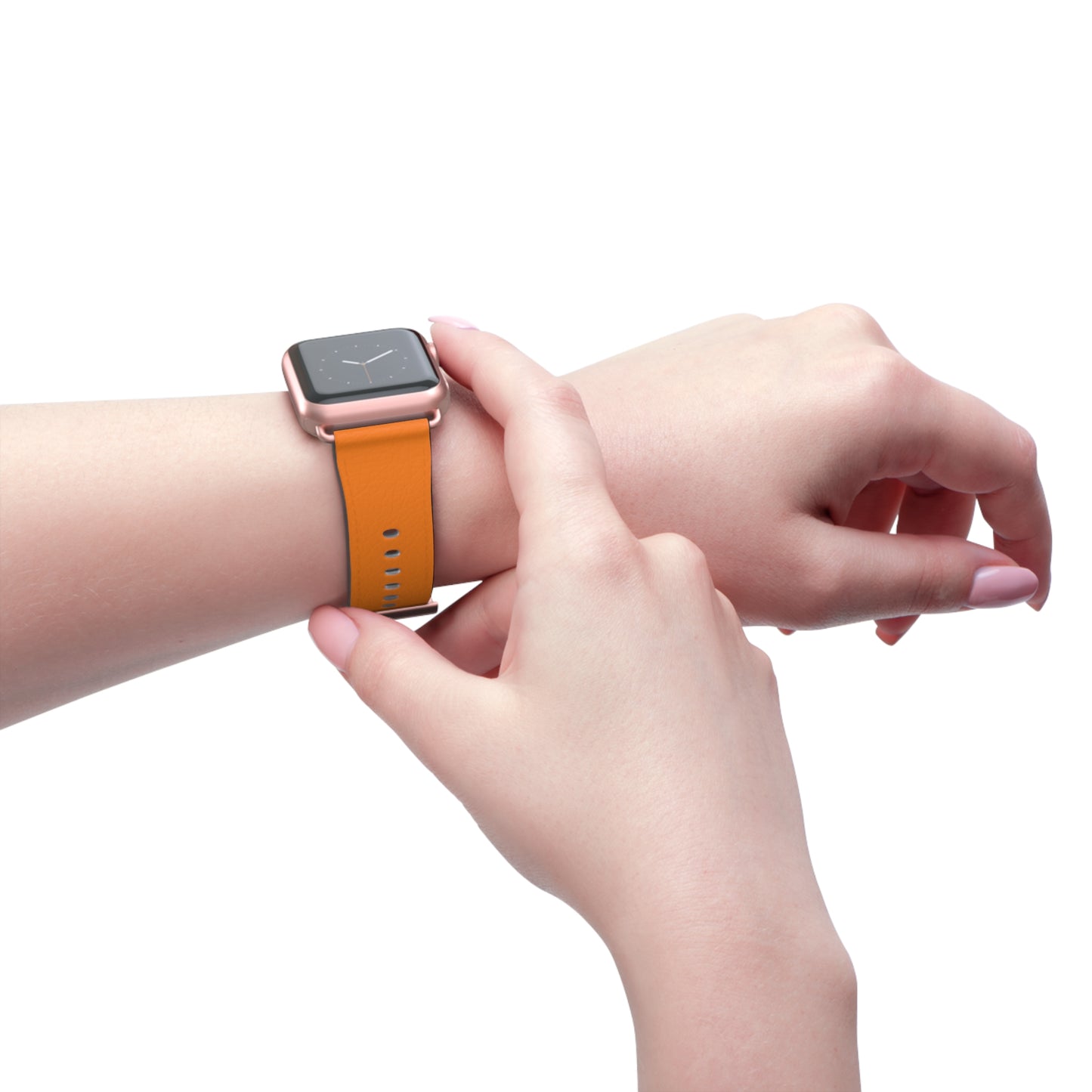 Neon Bright Orange Apple®  Watch Band