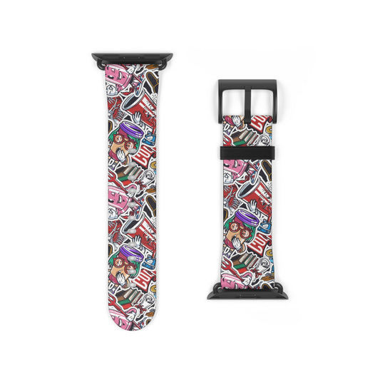 GRAFFITI APPLE® WATCH BAND