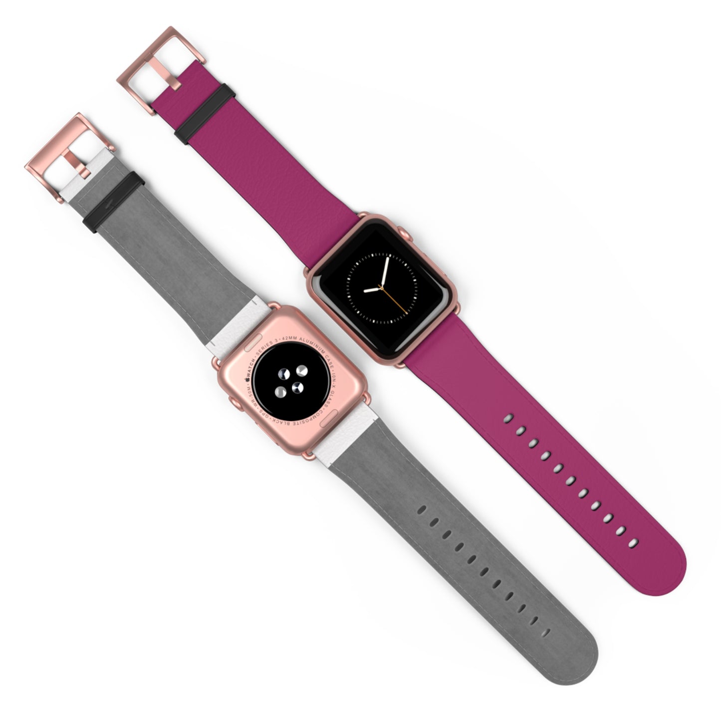 DARK MAGENTA APPLE® WATCH BAND- PANTONE® 234