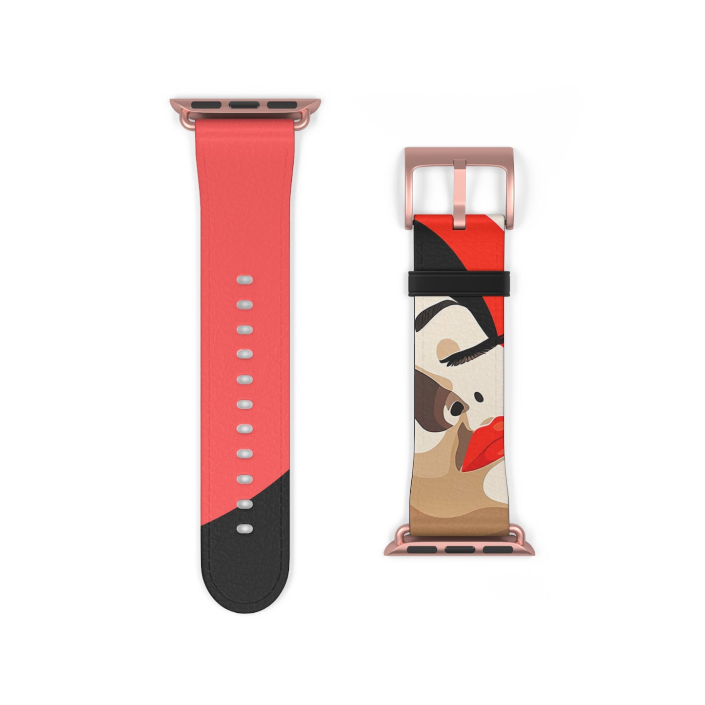 MODERN APPLE® WATCH BAND - ORANGE