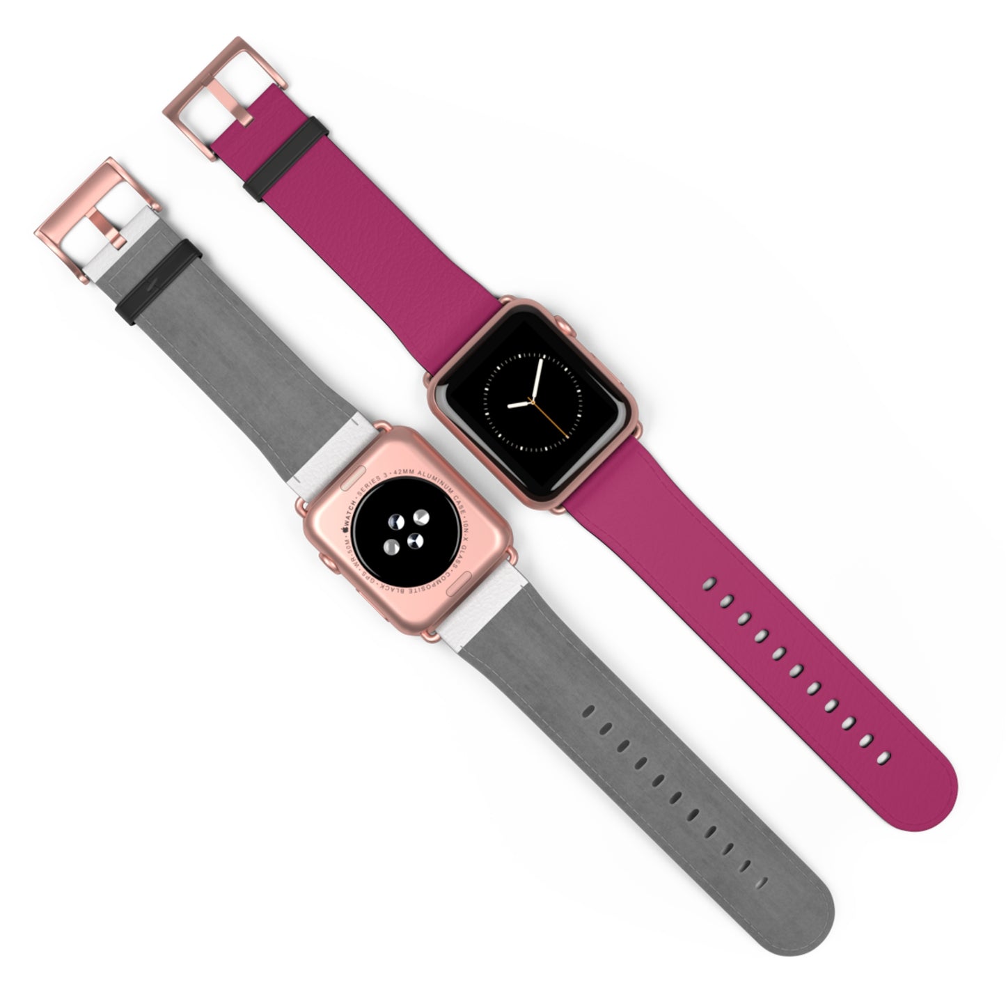 CRIMSON APPLE® WATCH BAND- PANTONE® 227