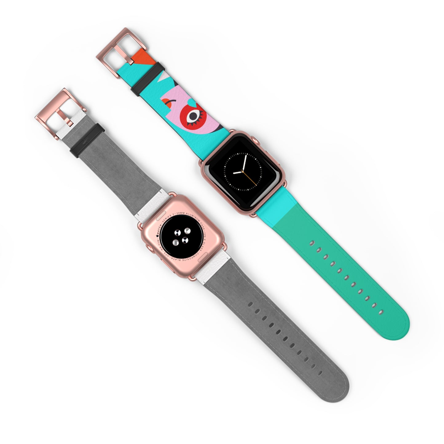 BLUE & GREEN APPLE® WATCH BAND