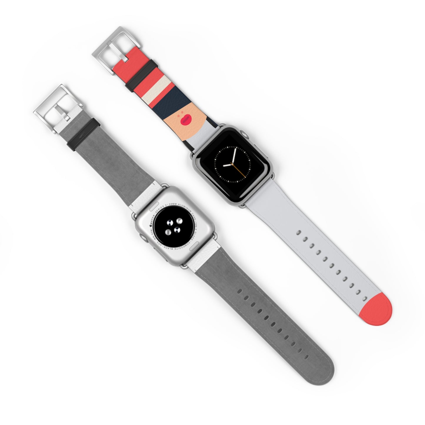 GRAY APPLE® WATCH BAND
