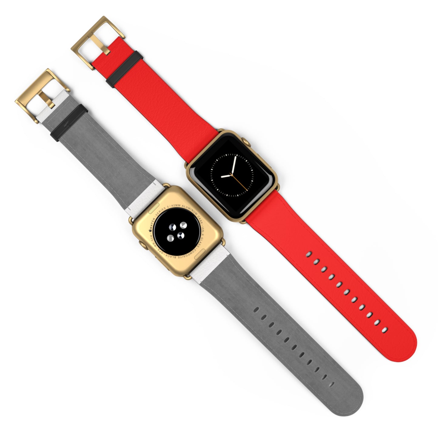 Neon Bright Red Apple®  Watch Band