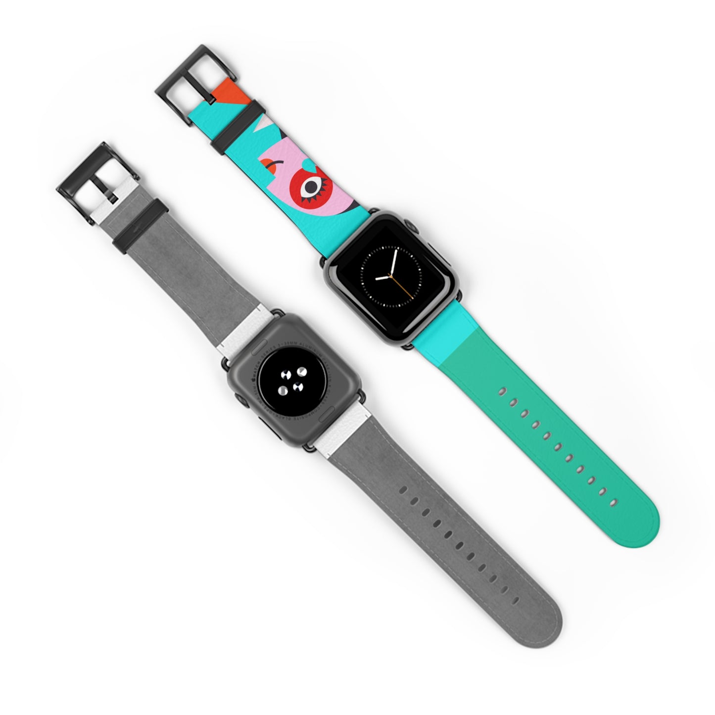 BLUE & GREEN APPLE® WATCH BAND