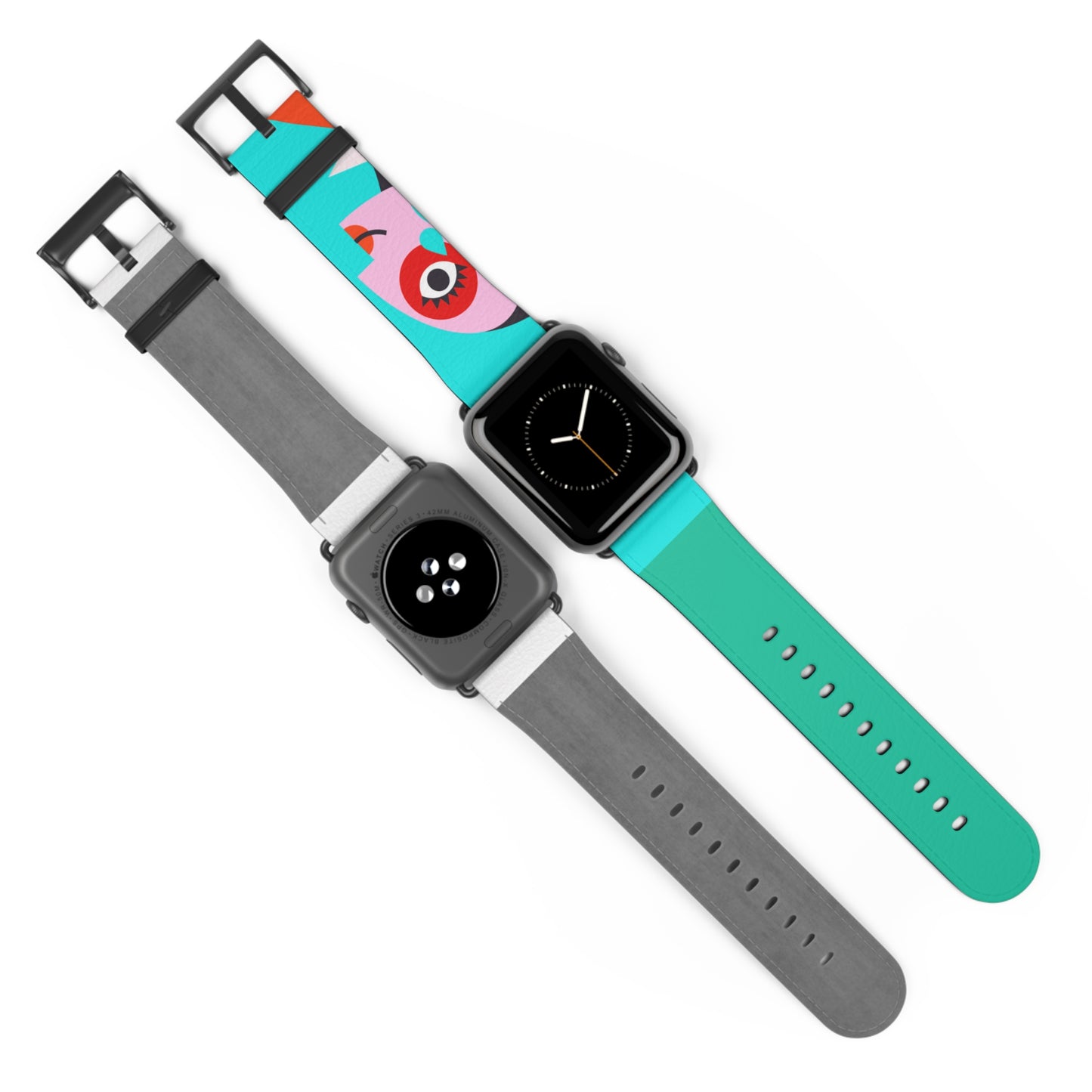 BLUE & GREEN APPLE® WATCH BAND