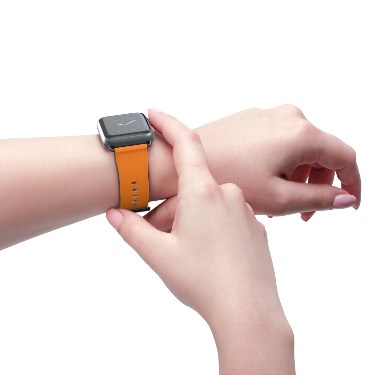 Neon Bright Orange Apple®  Watch Band