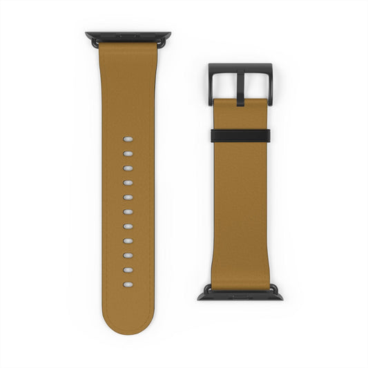 KHAKI  YELLOW APPLE® WATCH BAND- PANTONE® 132