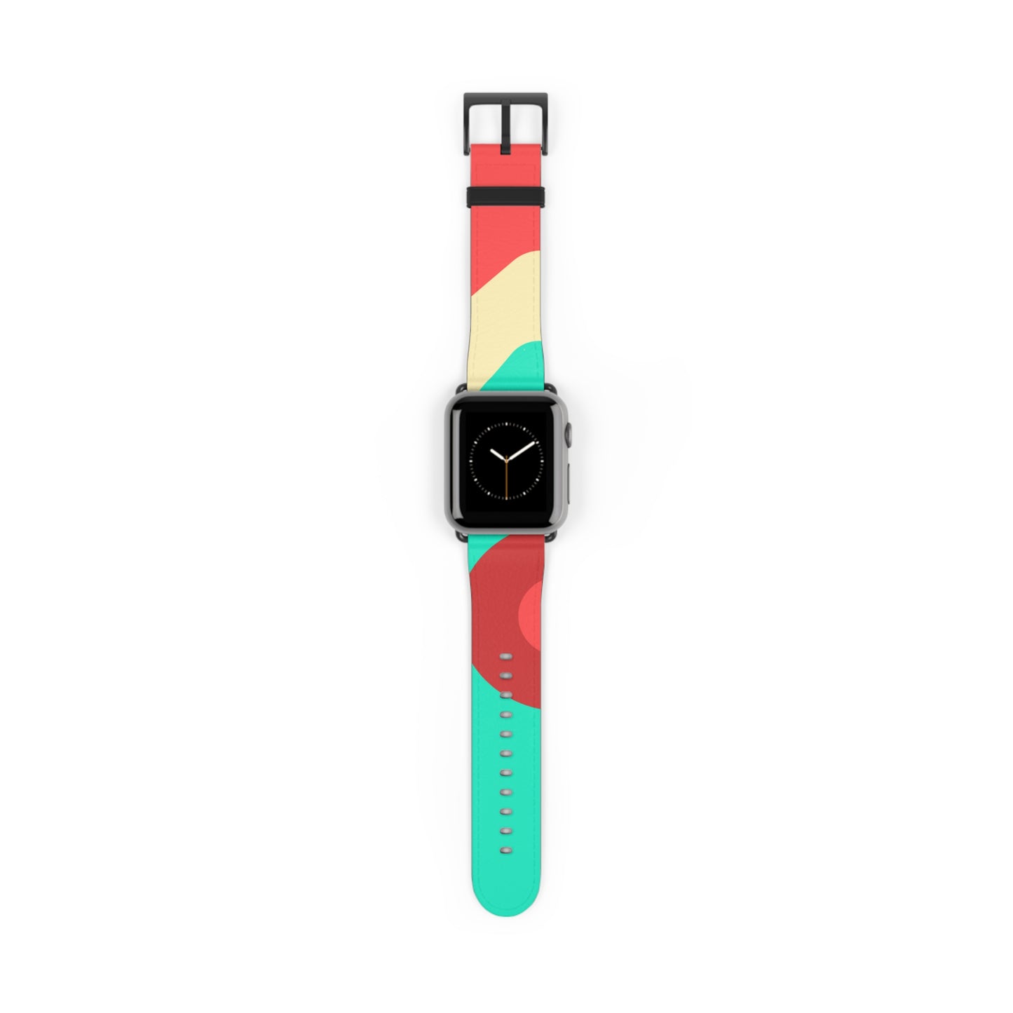 BLUE & RED APPLE® WATCH BAND