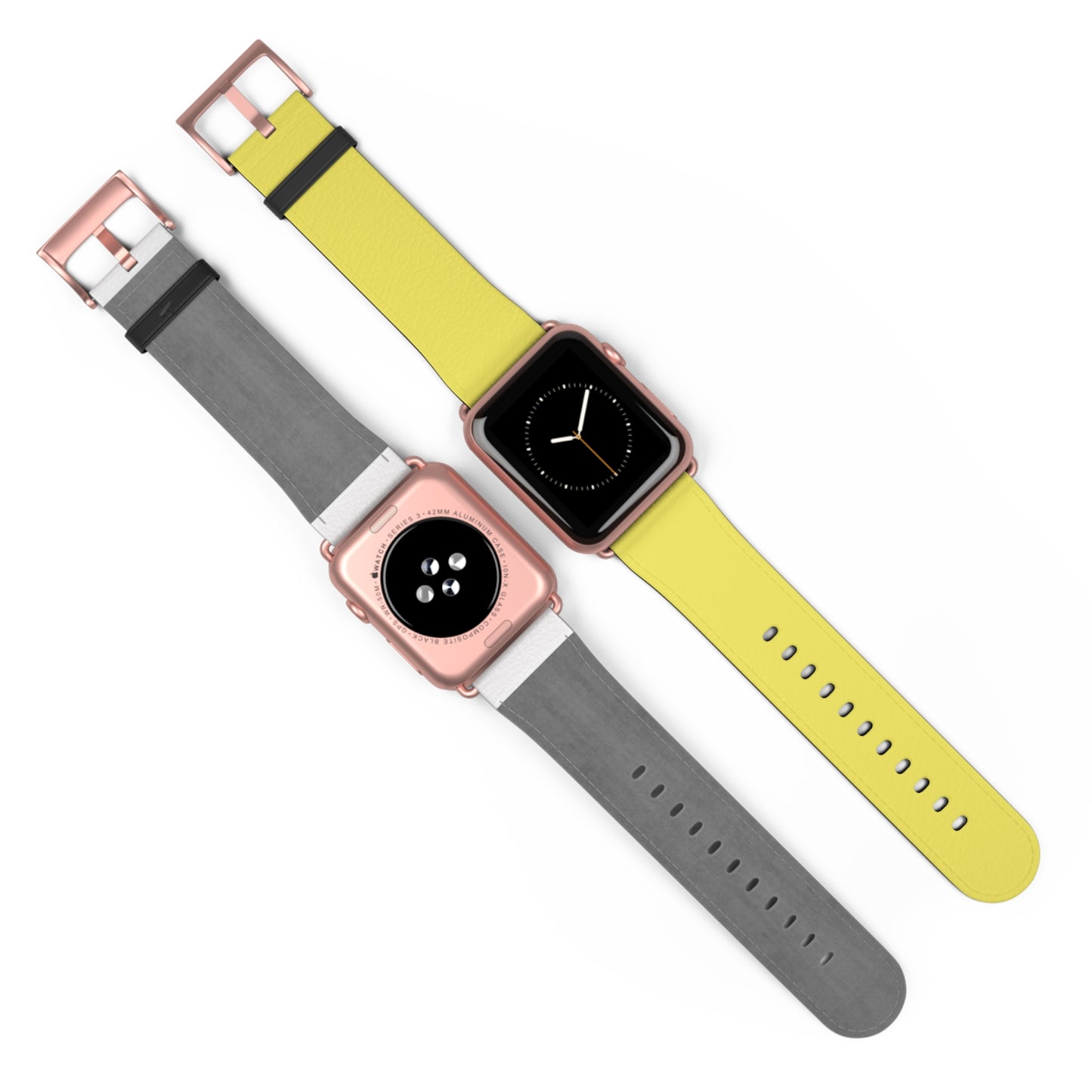 YELLOW APPLE® WATCH BAND- PANTONE® 100