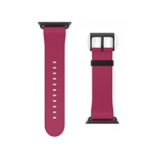 CRIMSON APPLE® WATCH BAND- PANTONE® 220