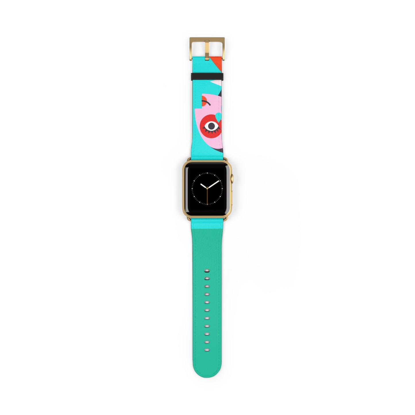 BLUE & GREEN APPLE® WATCH BAND