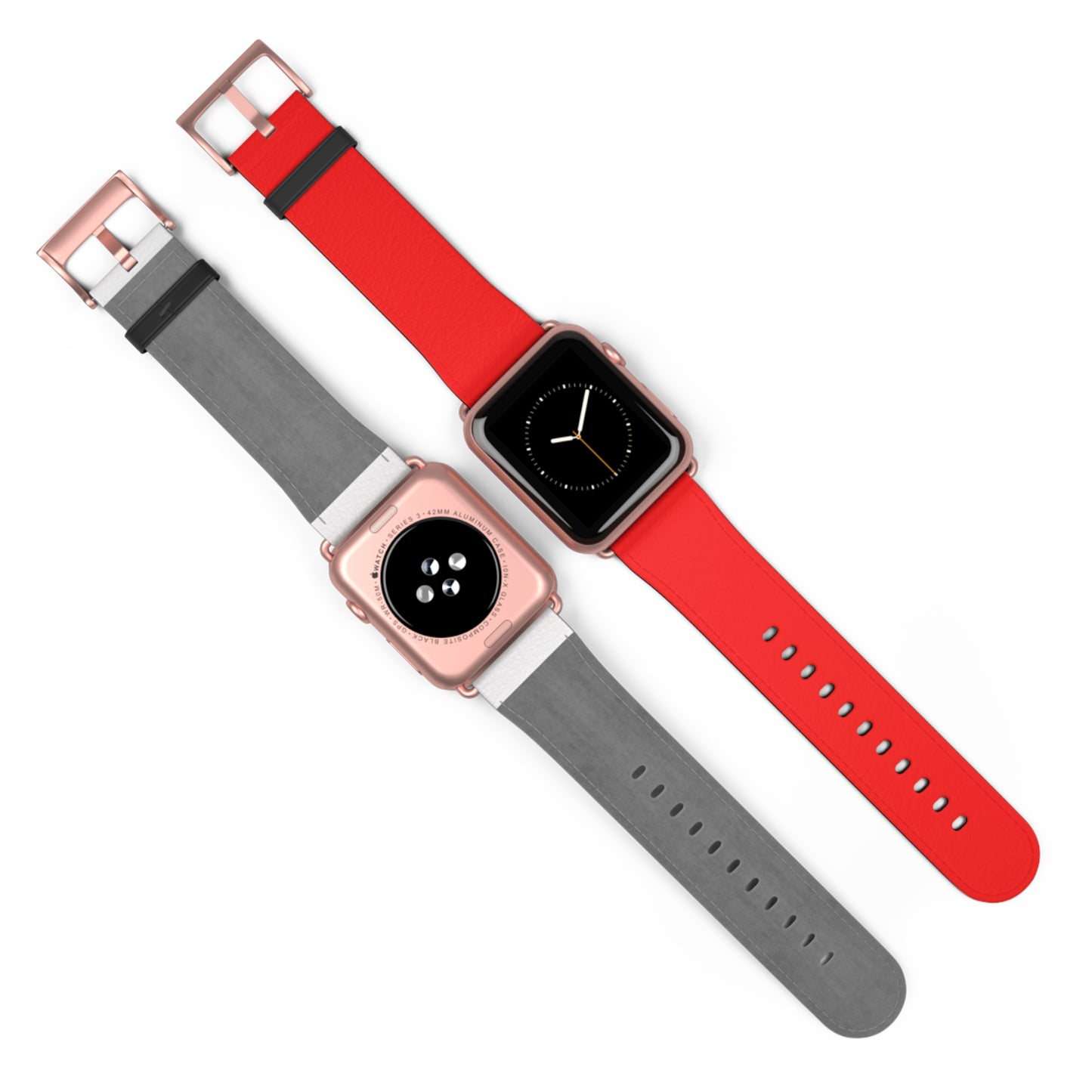 Neon Bright Red Apple®  Watch Band