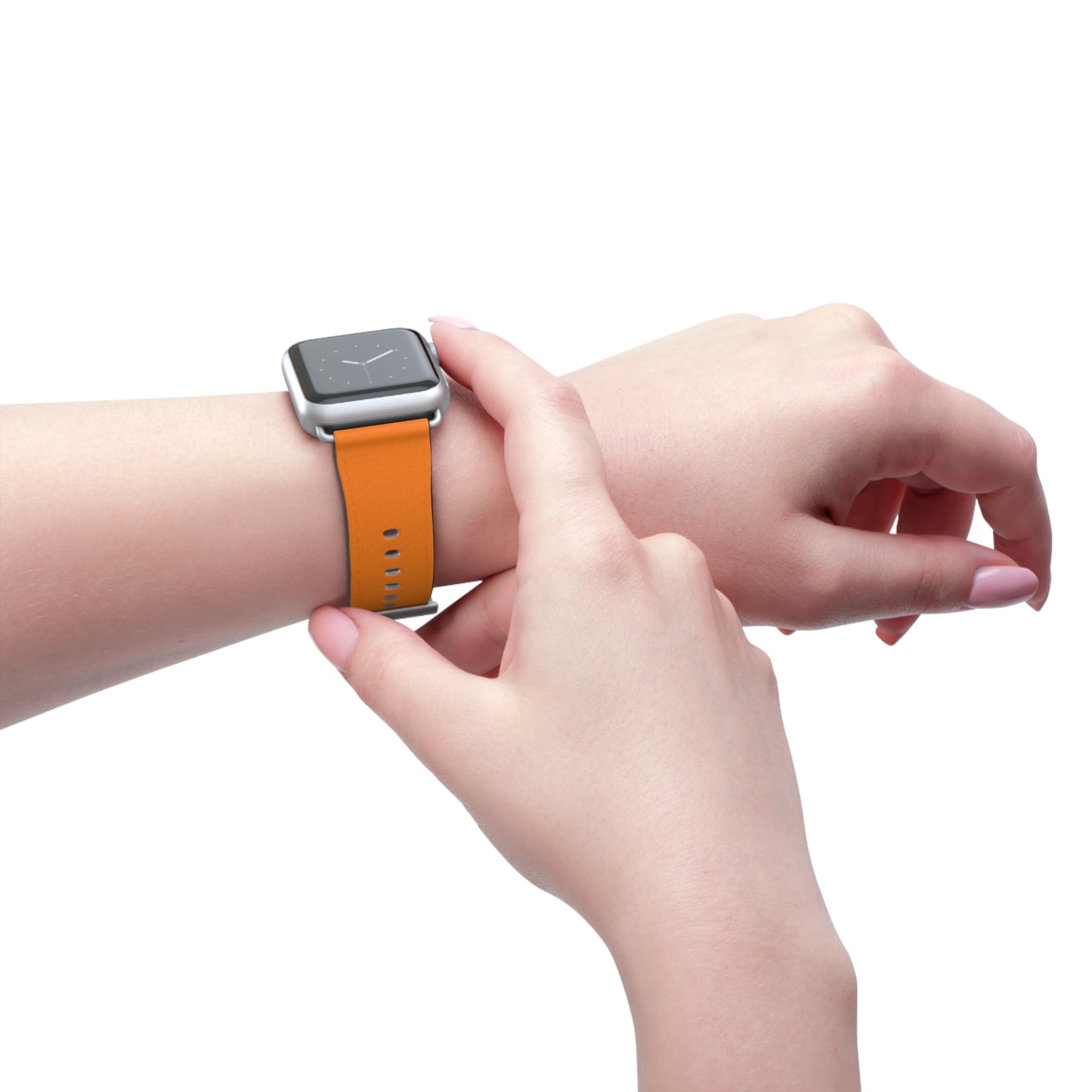 Neon Bright Orange Apple®  Watch Band