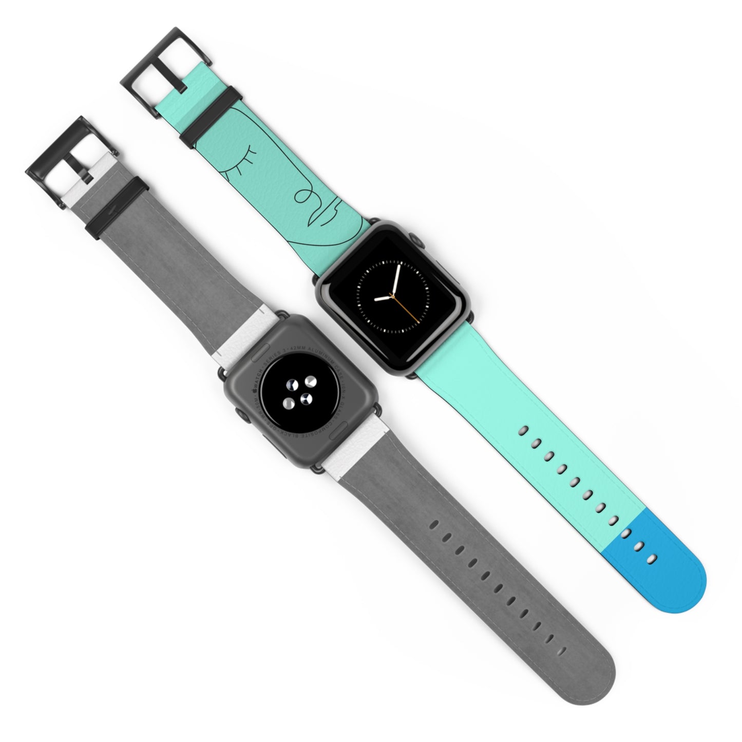BLUE MODERN APPLE® WATCH BAND